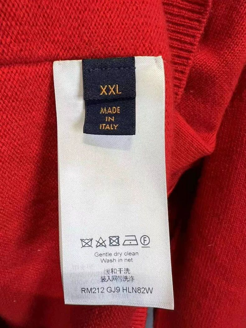 Louis Vuitton louis vuitton Sleeve Logo Cashmere Sweater 2501-Nextarrow Size US XXL / EU 58 / 5 - 5 Thumbnail