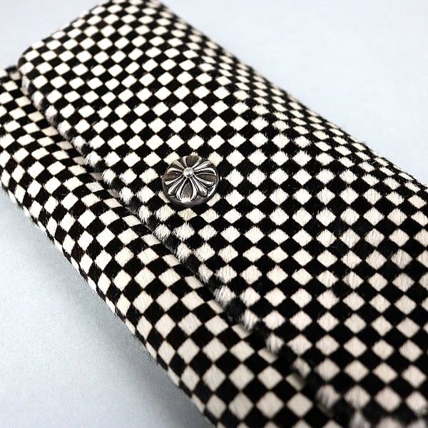 Chrome Hearts Chrome Hearts Checkered Pattern Wallet Size ONE SIZE - 4 Thumbnail