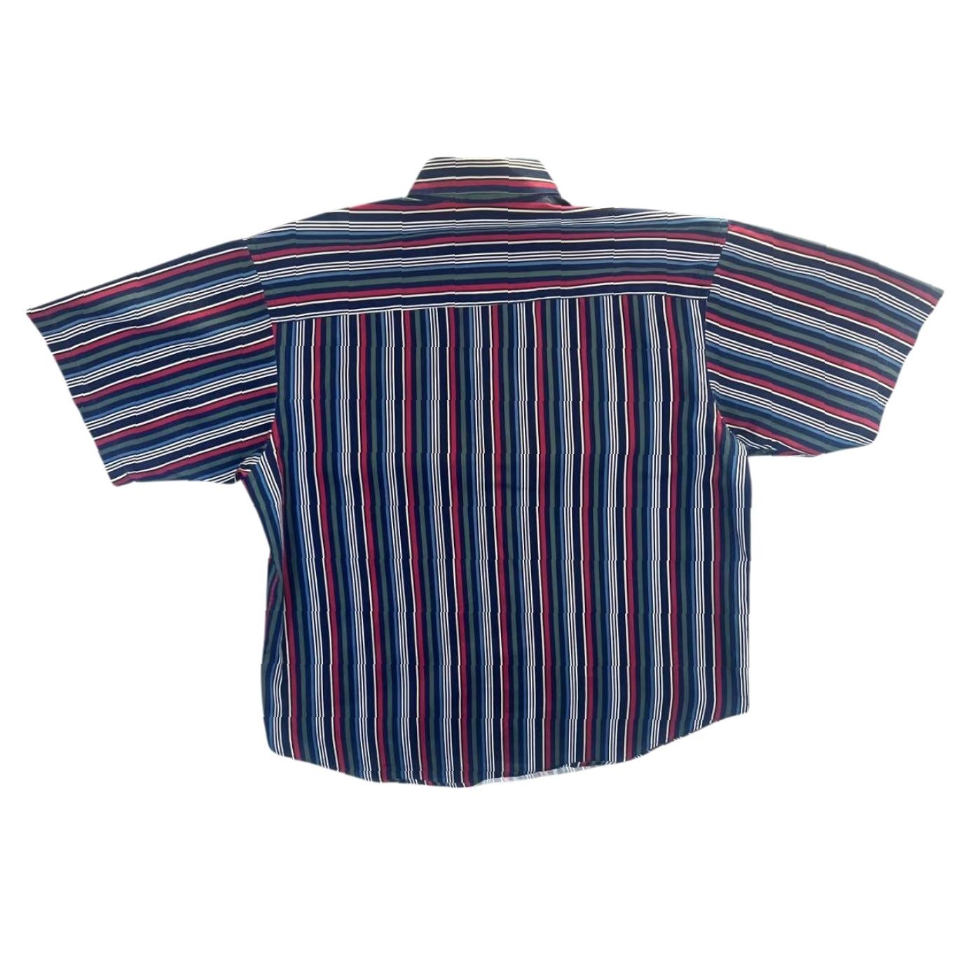 Pendleton Vintage Pendleton Multi Striped Short Sleeve Button-Up Cotton Shirt Large Size US L / EU 52-54 / 3 - 2 Thumbnail