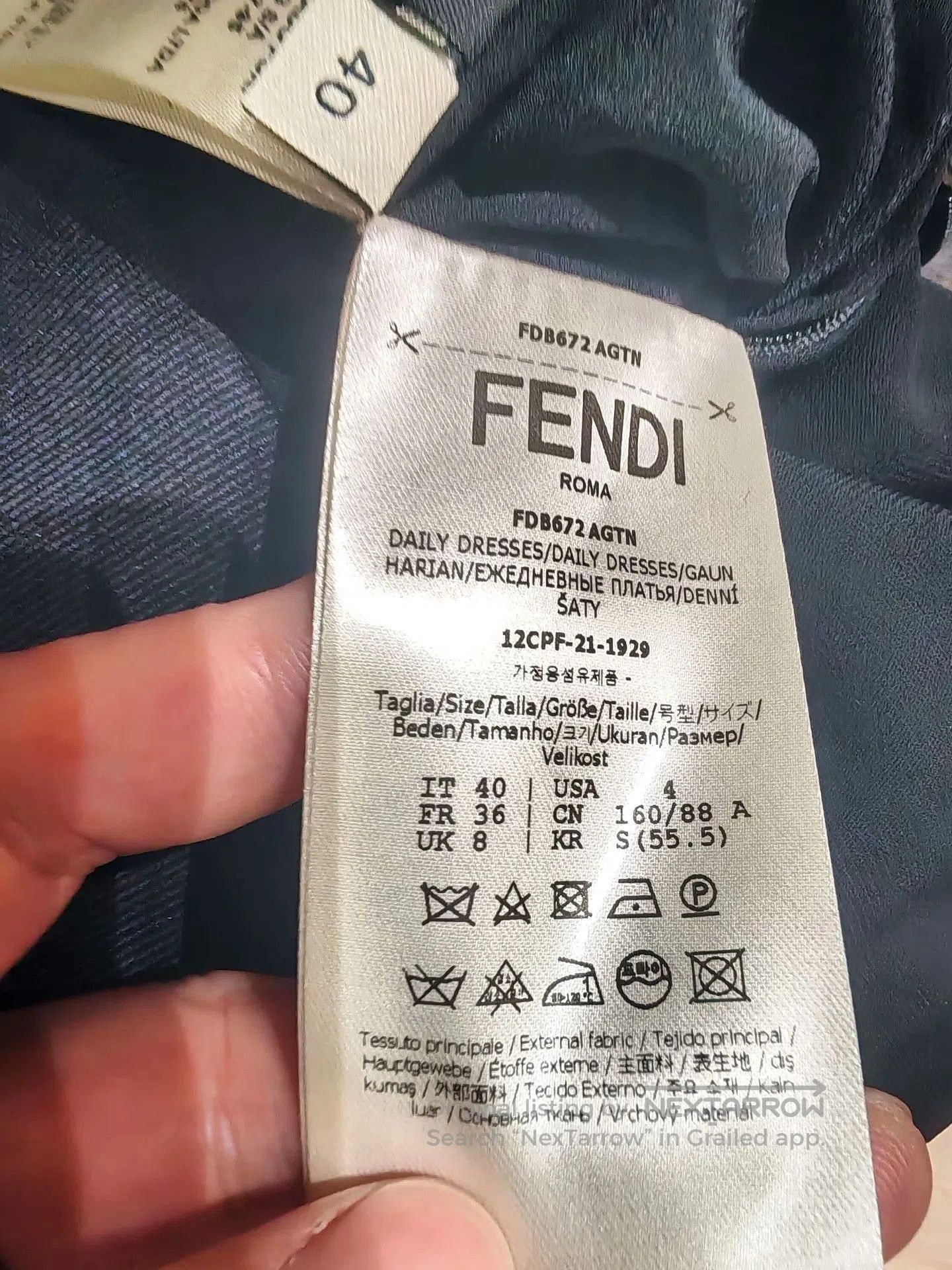 Fendi FENDI Black Sleeveless Dress. Size S / US 4 / IT 40 - 4 Thumbnail