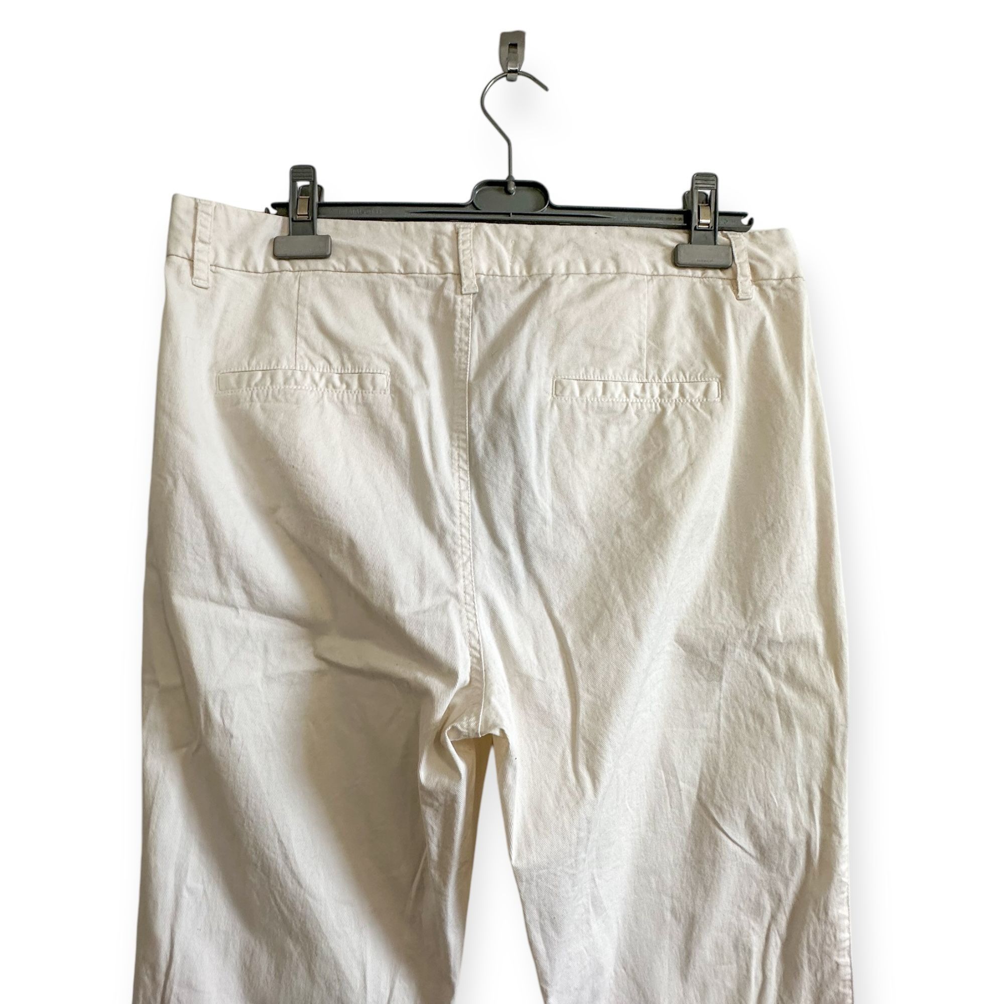 Nili Lotan Nili Lotan Montauk Pant in Eggshell, Size 12, NWT Size 34" / US 12 / IT 48 - 6 Thumbnail