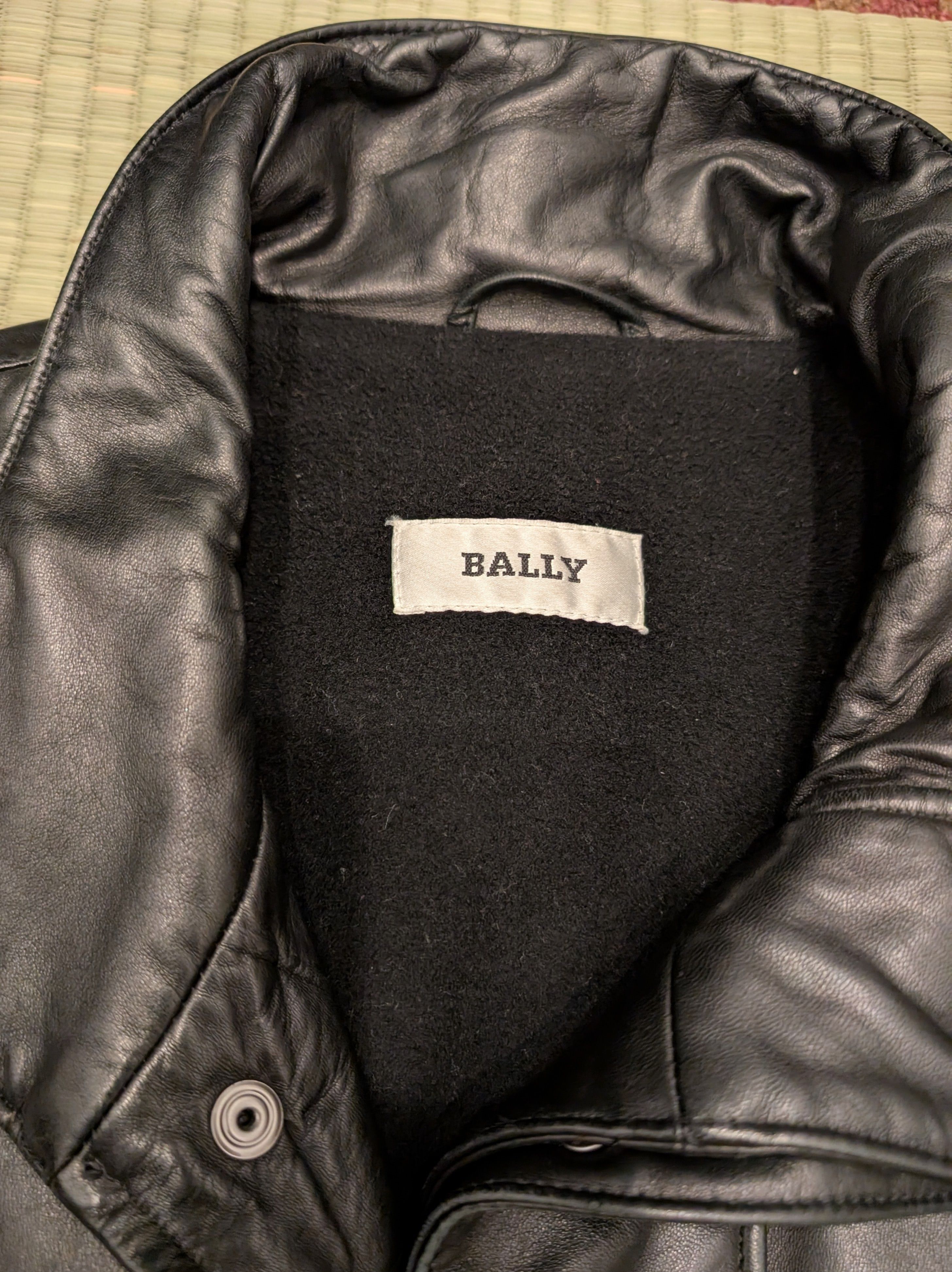 Bally Bally Soft Leather Wool/Cashmere Lined Coat Made in Italy Size US M / EU 48-50 / 2 - 4 Thumbnail