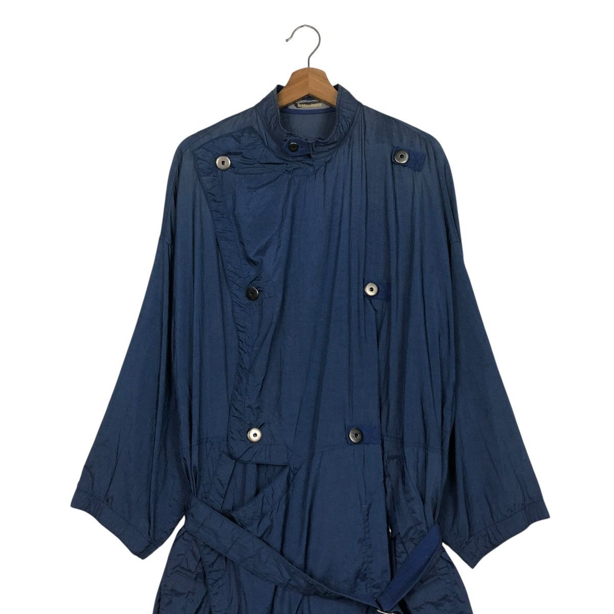 Issey Miyake 🔥VINTAGE 80’s NYLON LONG JACKET ISSEY MIYAKE BONDAGE DESIGN Size US M / EU 48-50 / 2 - 4 Thumbnail