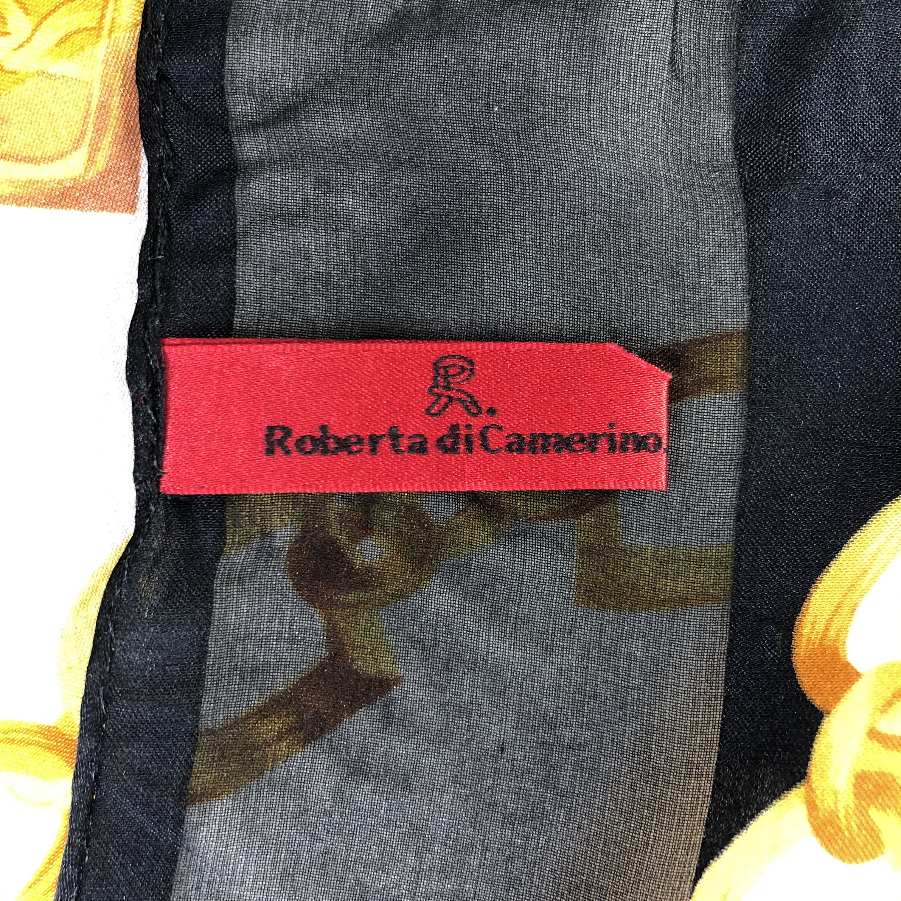 Roberta di Camerino Vintage Roberta Di Camerino Silk Scarf Size ONE SIZE - 5 Thumbnail