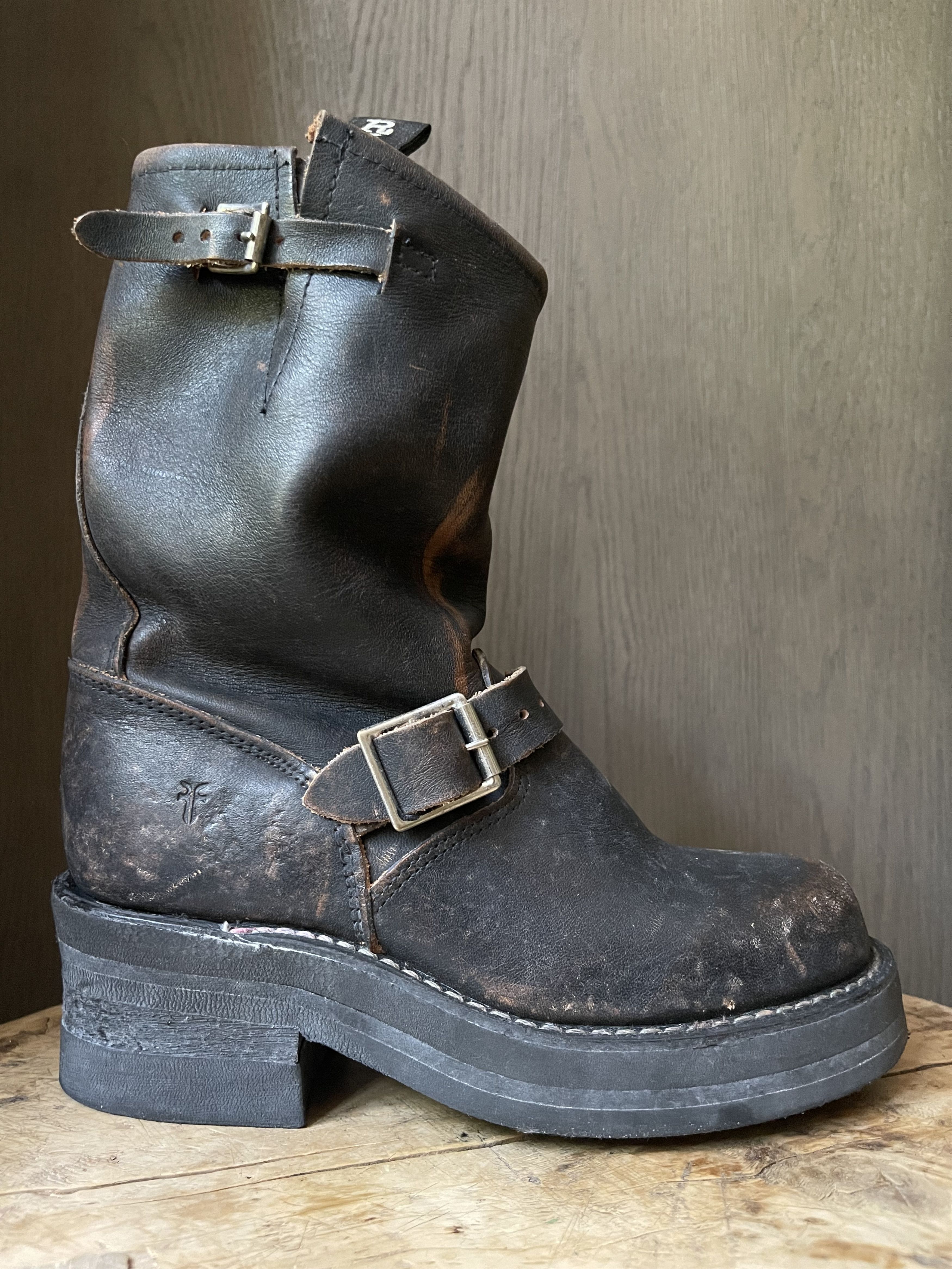Frye × R13 Ultra Rare R13 X Frye Engineer Boots | 1 of a Kind |sz 6.5/7 Size US 6.5 / IT 36.5 - 3 Thumbnail