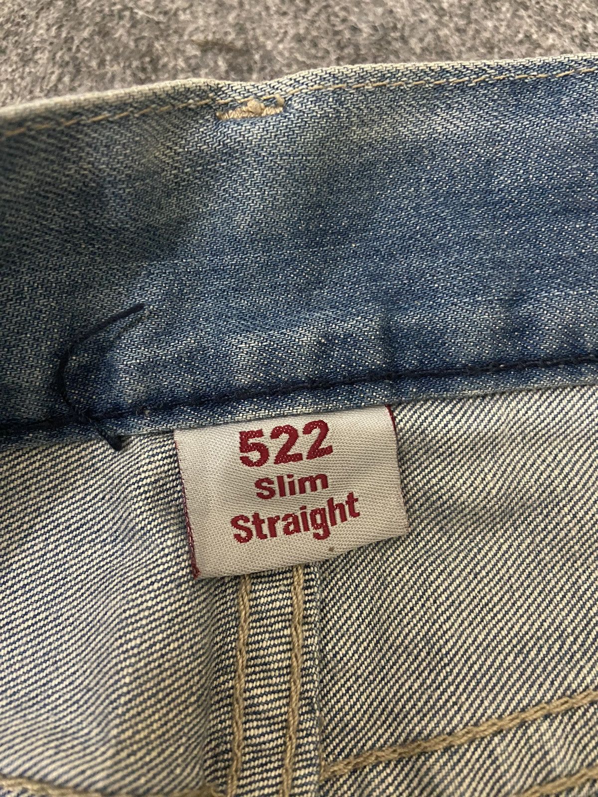Levi's Vintage Clothing Levi’s denim pants 522 desetresed vintage Size US 34 / EU 50 - 12 Thumbnail