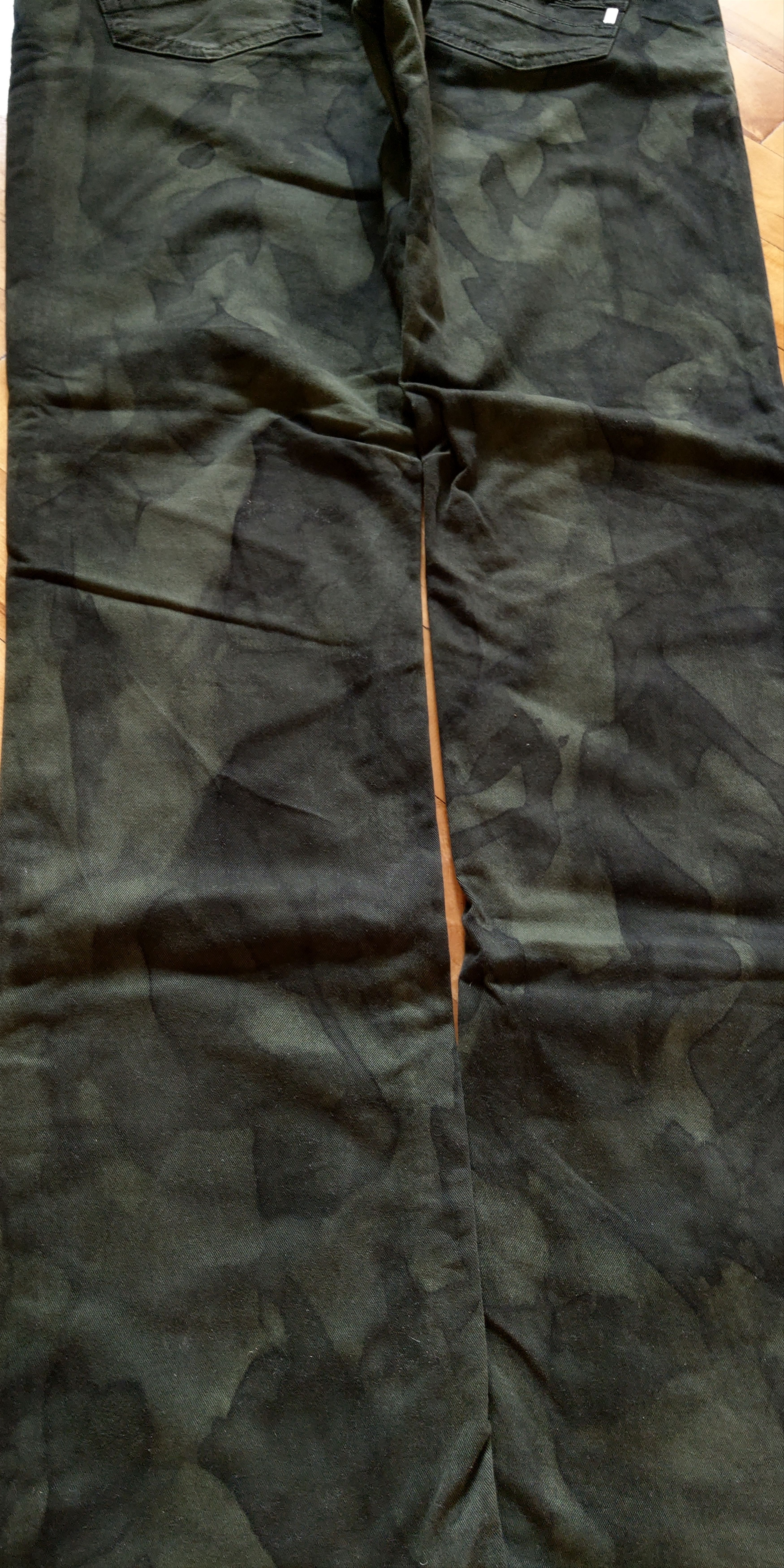 Dirk Bikkembergs Brush Painted Camo Pants BIKKEMBERGS Rare Trousers Fitted Size US 33 - 3 Thumbnail