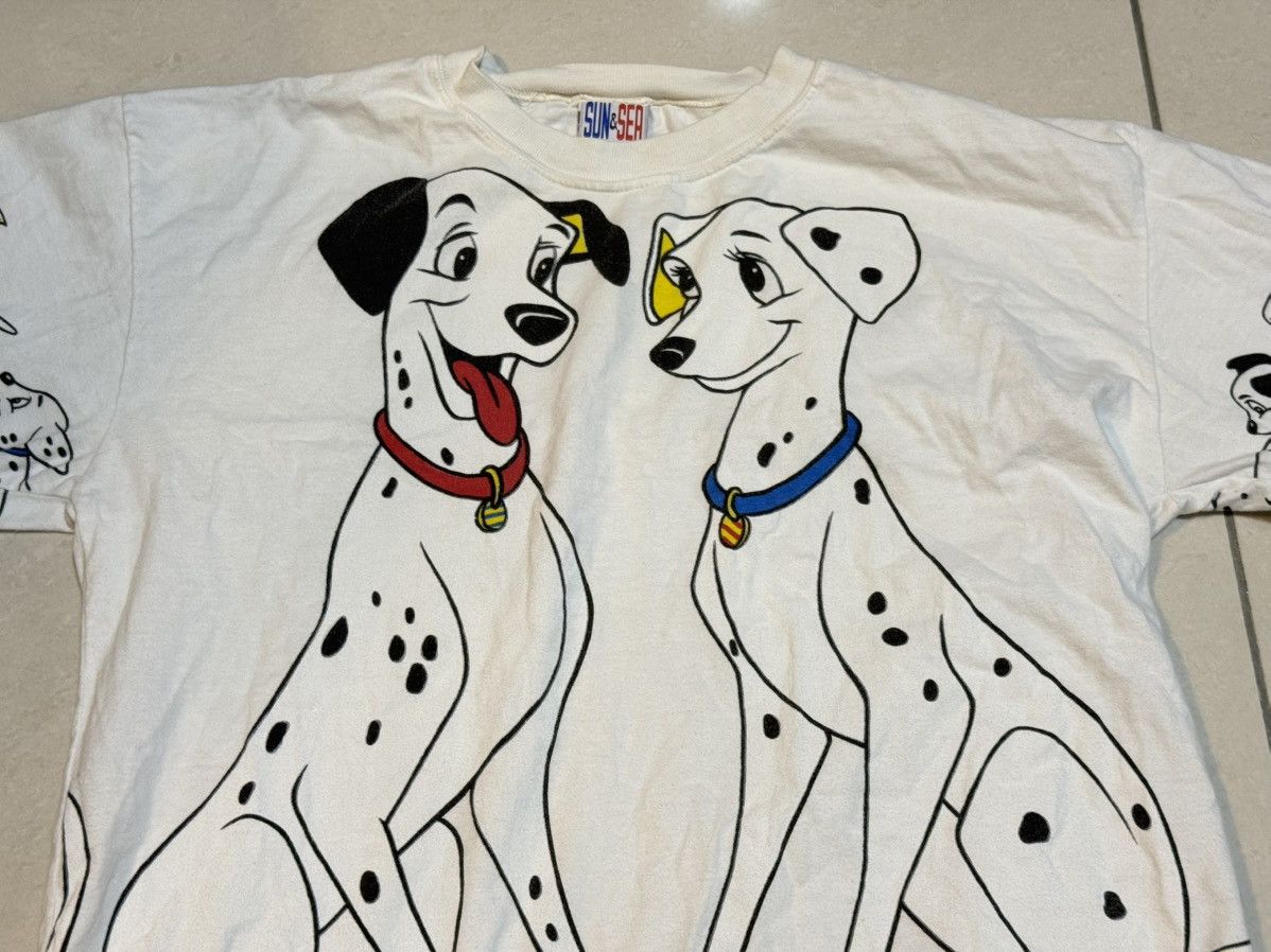 Disney Vintage 90s Disney 101 Dalmations Bootleg T-Shirt Size US M / EU 48-50 / 2 - 4 Thumbnail