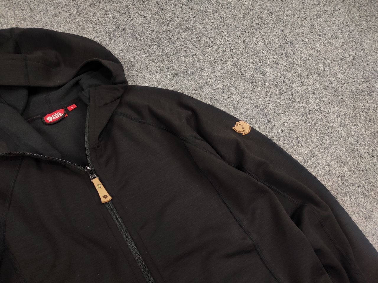 Fjallraven Fjallraven tur fleece Wool Blend Logo Zip Women's Hoodie Size S / US 4 / IT 40 - 12 Thumbnail