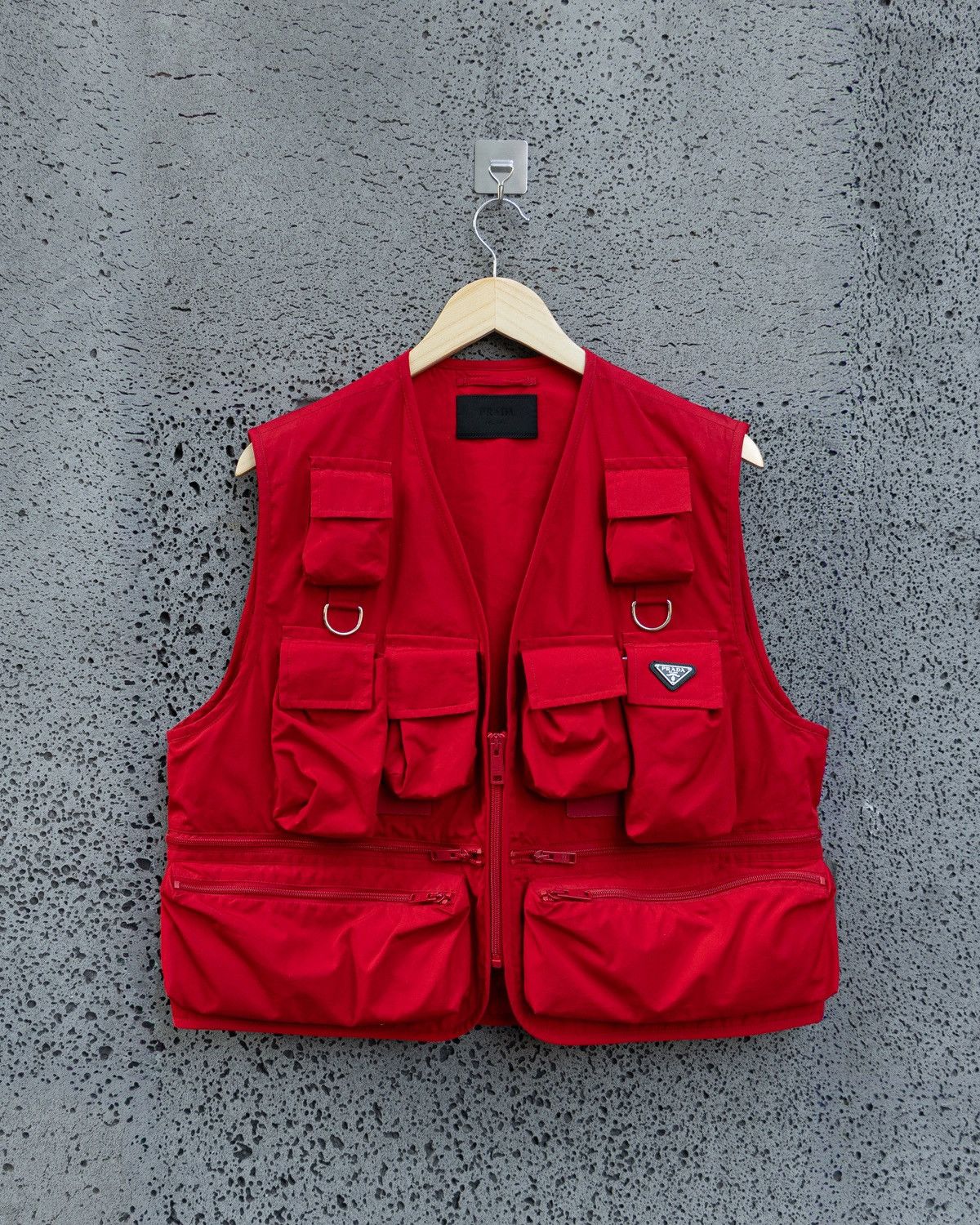 Prada Prada Multi-Pocket Cotton Vest Size US M / EU 48-50 / 2 - 1 Thumbnail