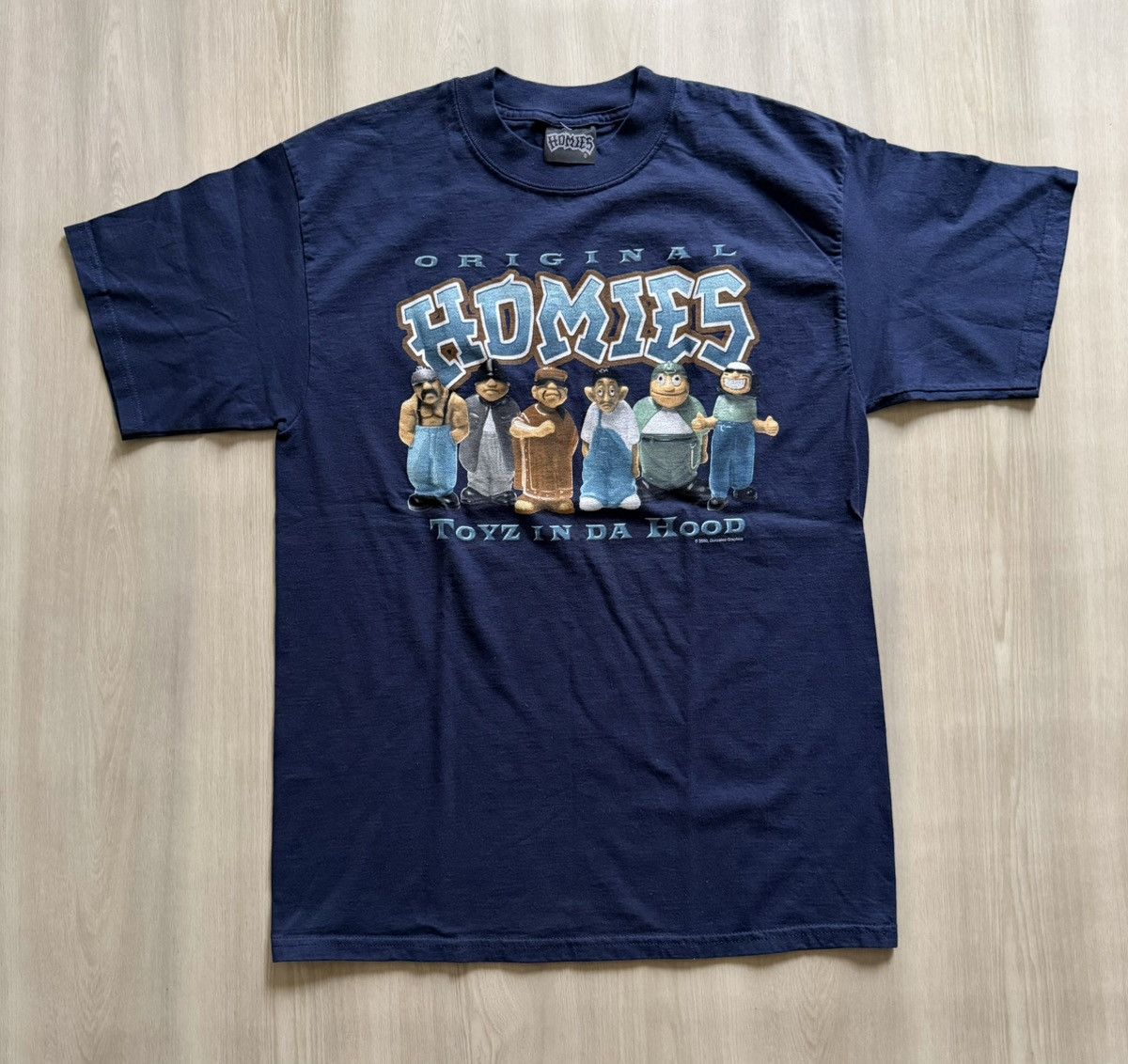 Vintage Vintage Original Homies Toy Promo Shirt Sz L Size US L / EU 52-54 / 3 - 2 Thumbnail