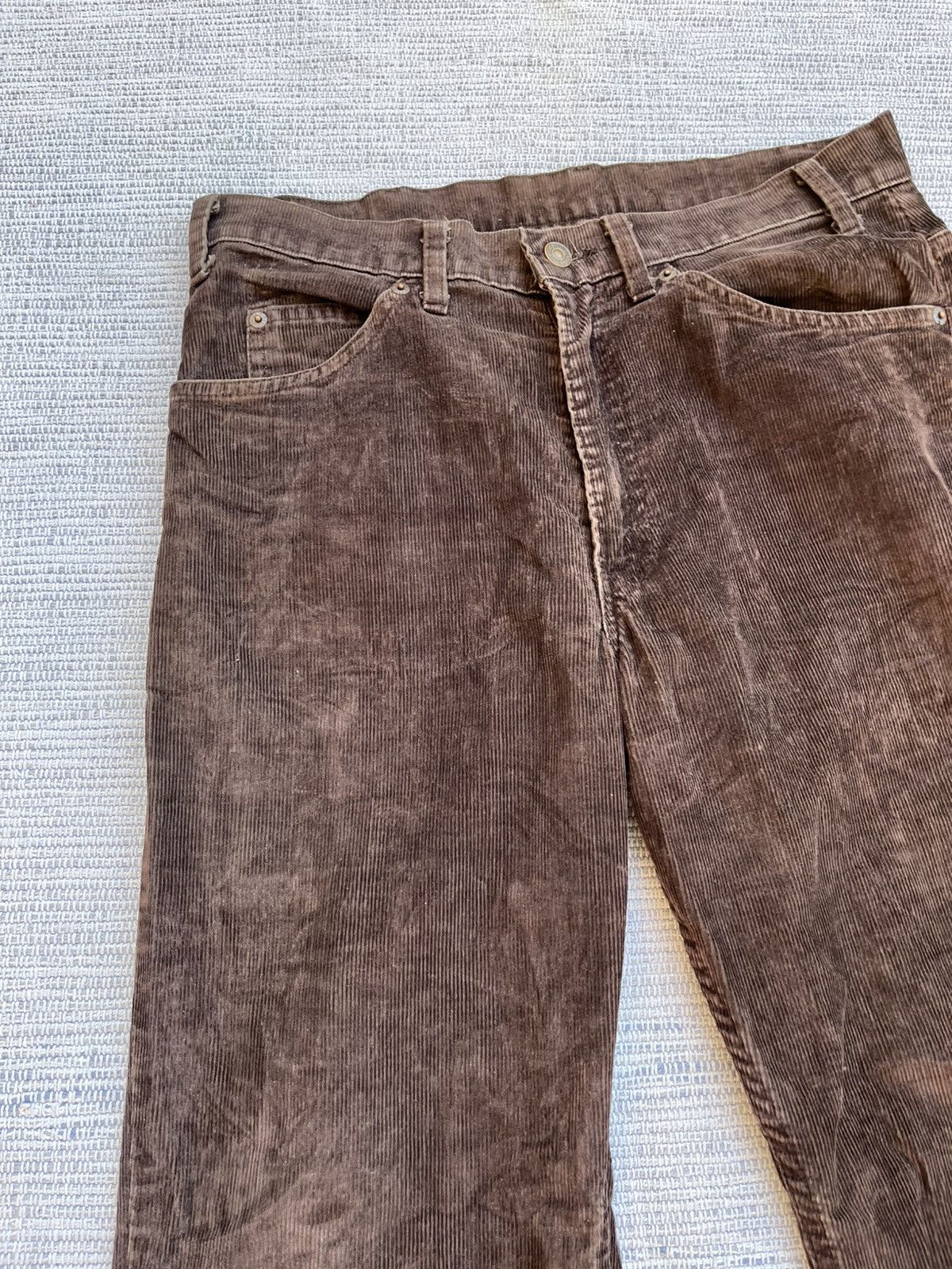 Levi's × Vintage 80s Levi's 517-1528 brown corduroy boot-cut pants Size US 33 - 5 Thumbnail