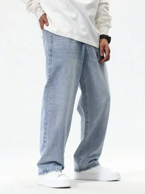 Japanese Brand × Vintage Baloon Skate Baggy Denim Jeans Loose 2000s Size US 32 / EU 48 - 2 Thumbnail