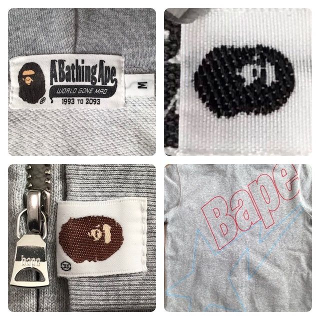 Bape × Nigo BAPE STA logo full zip hoodie a bathing ape star NIGO Size US M / EU 48-50 / 2 - 9 Thumbnail