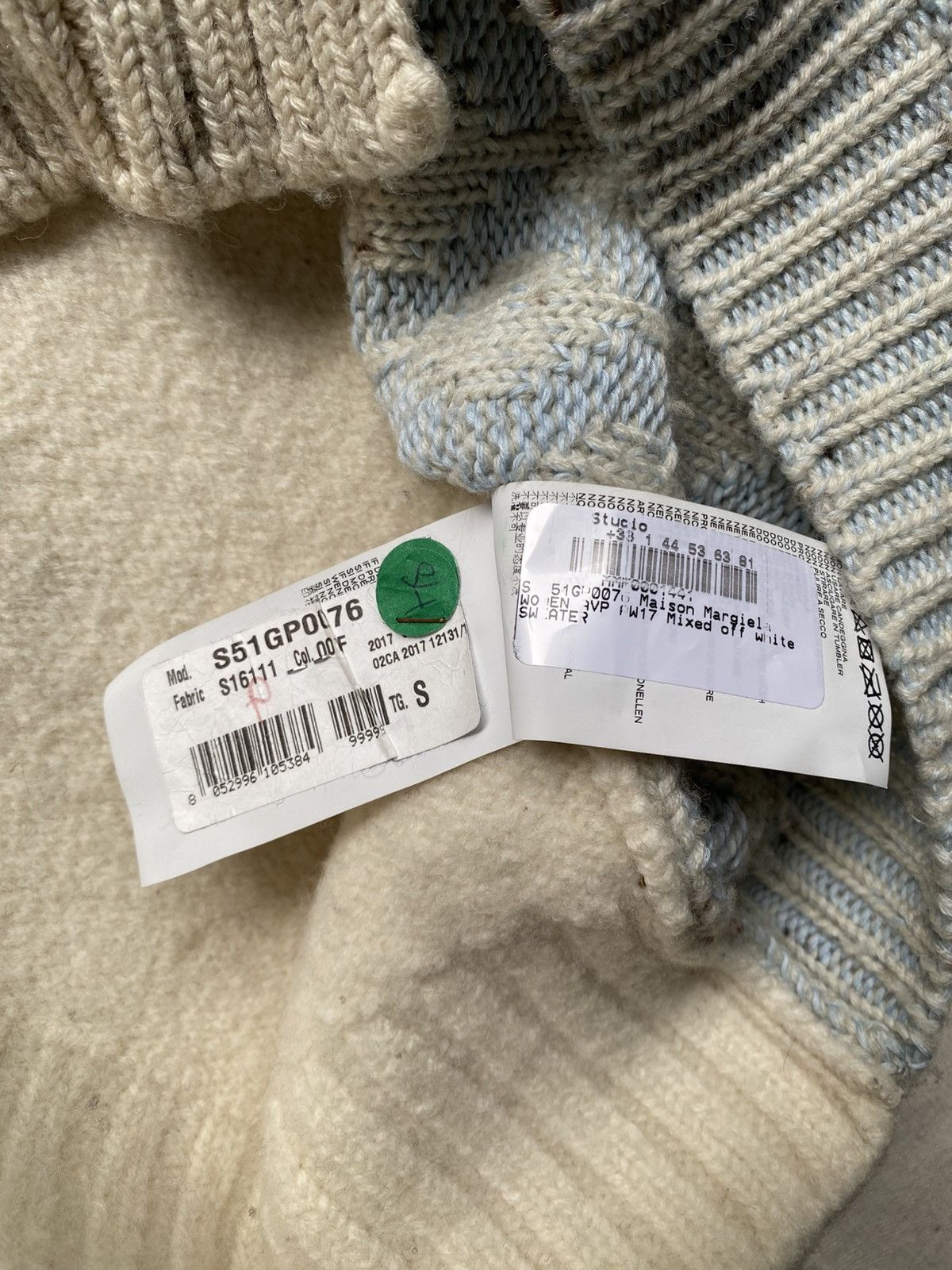 Maison Margiela Maison Margiela Deconstructed Asymmetric Sweater Size S / US 4 / IT 40 - 8 Thumbnail