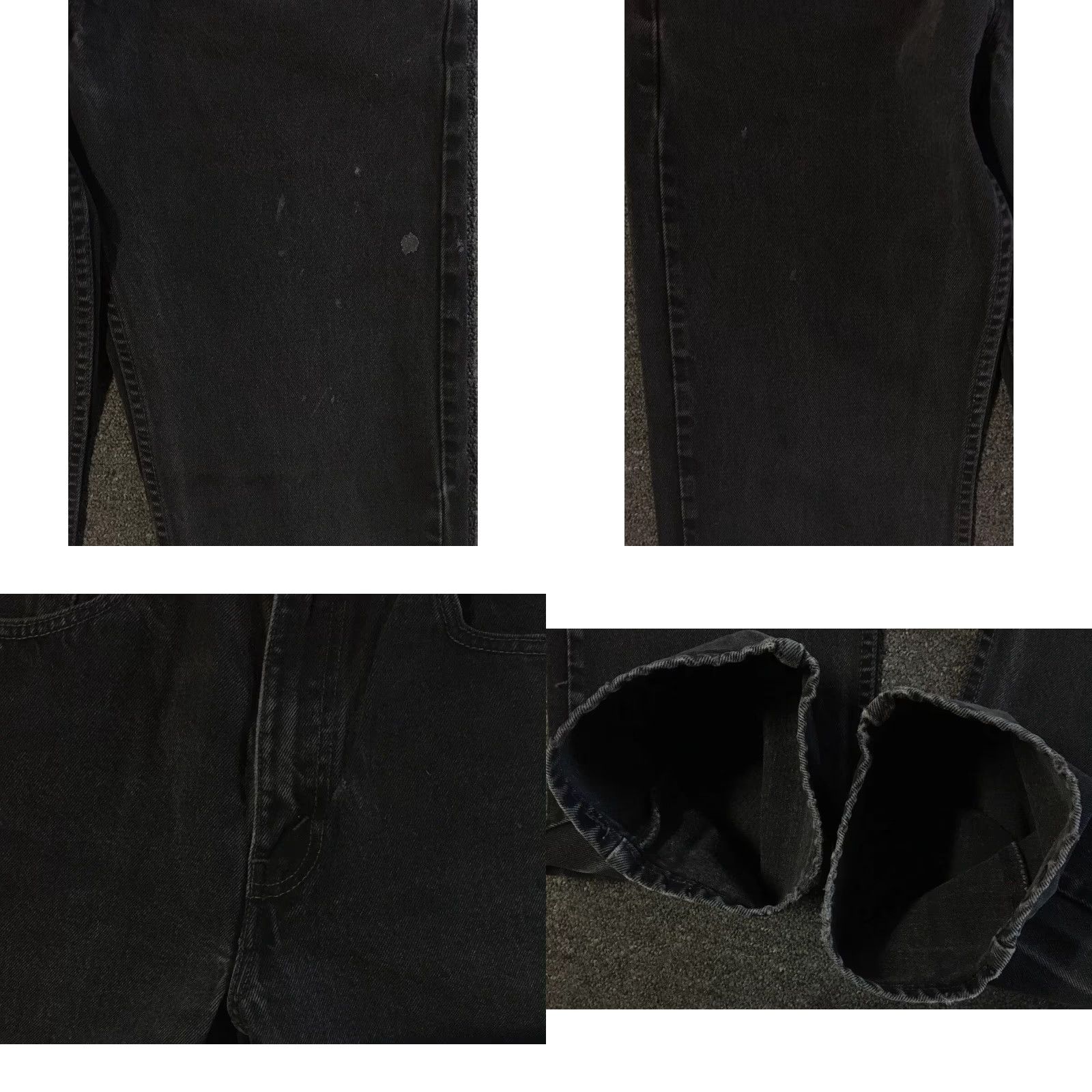 Levi's Vtg Levis 505 Faded Distress Jeans 31 Grunge Biker Punk Trucker Skate Cowboy 90s Size US 32 / EU 48 - 8 Thumbnail