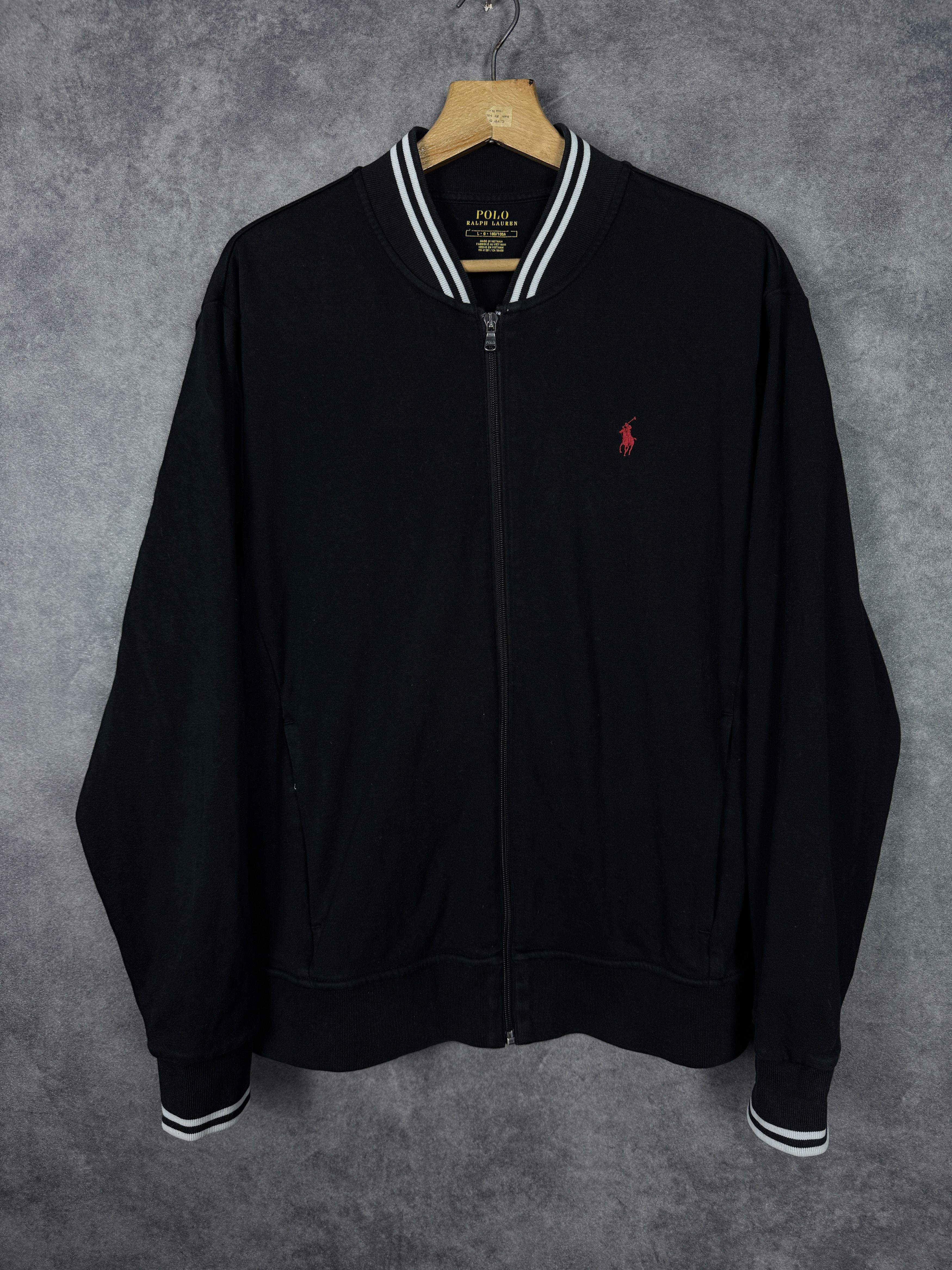 Ralph Lauren Ralph Lauren bomber sweatshirt red pony embroidery zip-up Size US L / EU 52-54 / 3 - 1 Thumbnail