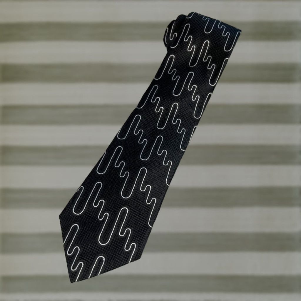 Robert Graham VINTAGE NWT Men's Robert Graham Luxury Silk Tie Abstract Made in USA Size ONE SIZE - 1 Thumbnail