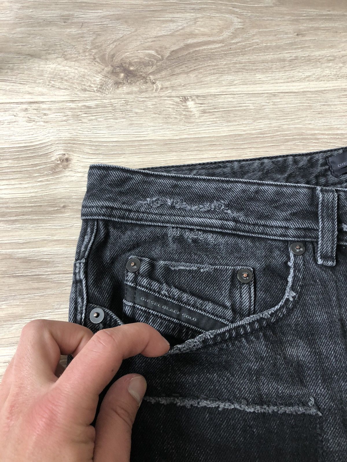 Diesel Black Gold Diesel Black Gold Distressed Denim Jeans Size US 30 / EU 46 - 3 Thumbnail