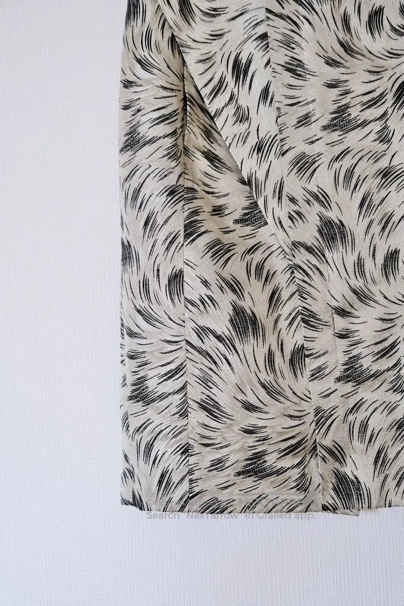 Kenzo Kenzo Artistic Line Silk Blended Vintage Half Skirt Size 25" / US 0 / IT 36 - 6 Thumbnail