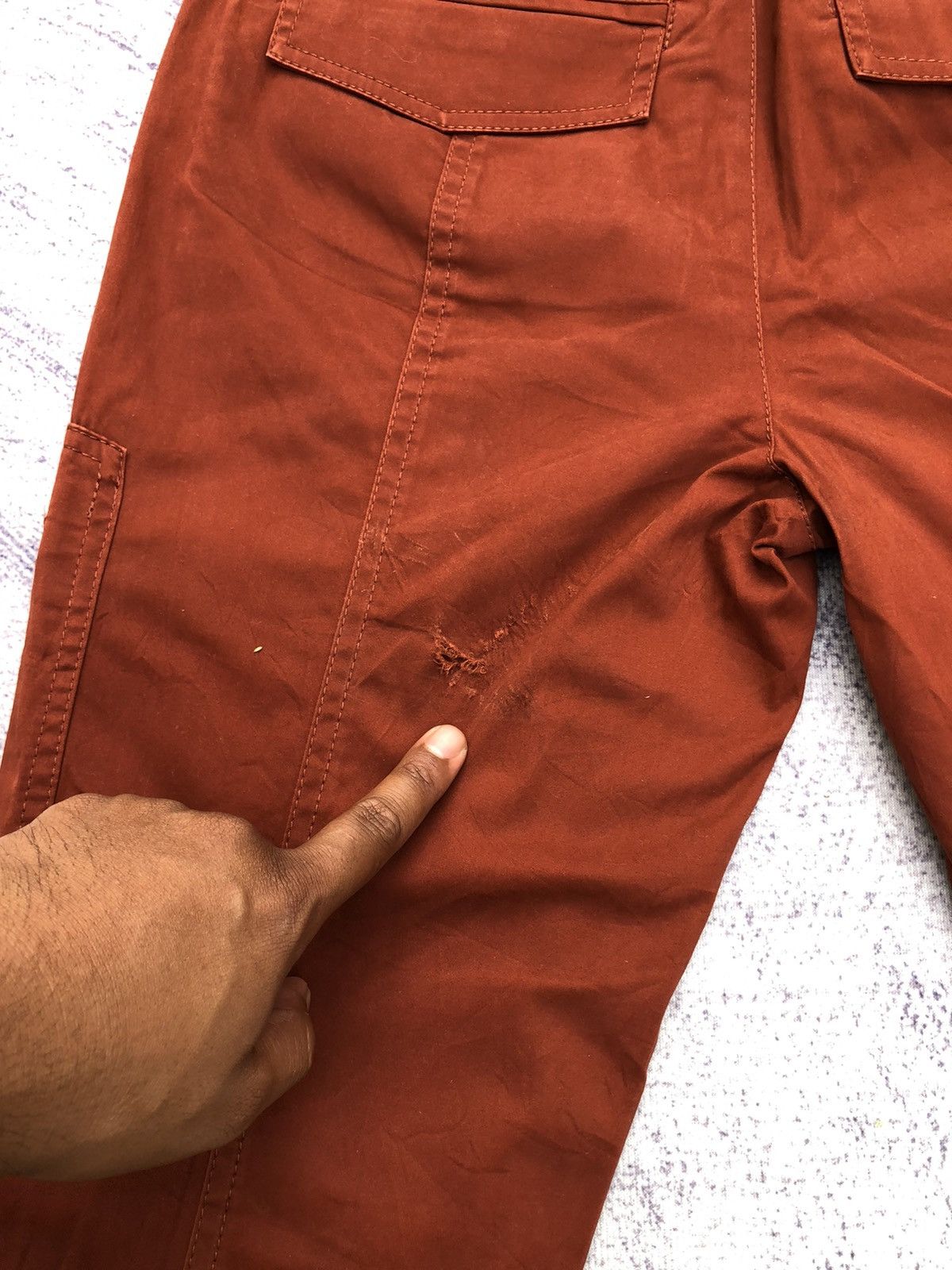 Japanese Brand Japanese Cargo Pants Multipocket Skinny Fit W27xL37.5 Size US 27 - 12 Thumbnail