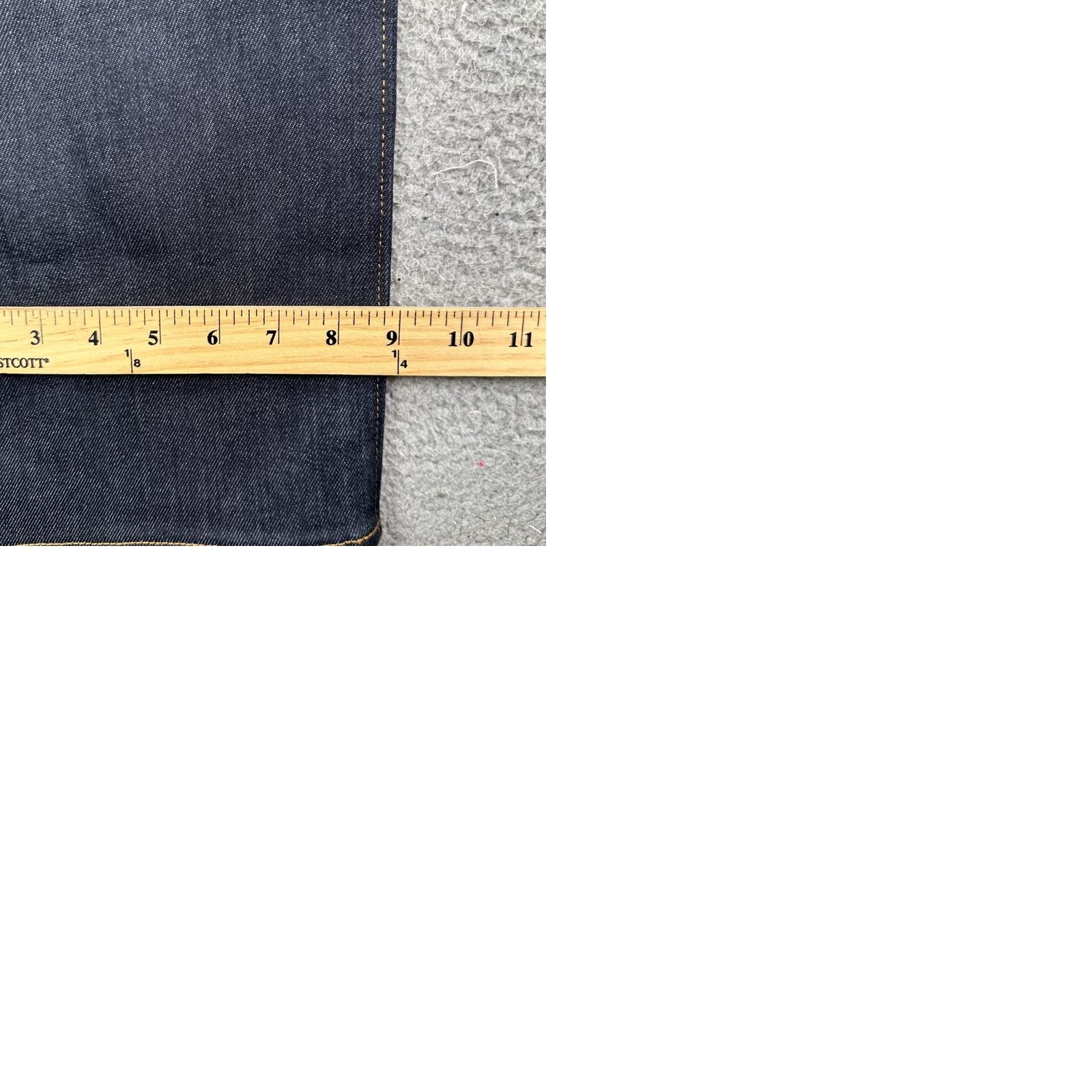 Vintage VINTAGE J Crew Mens 770 Straight Leg Jeans 44X34 Blue Kurabo Premium Japanese Denim NEW Size US 44 / EU 60 - 9 Thumbnail