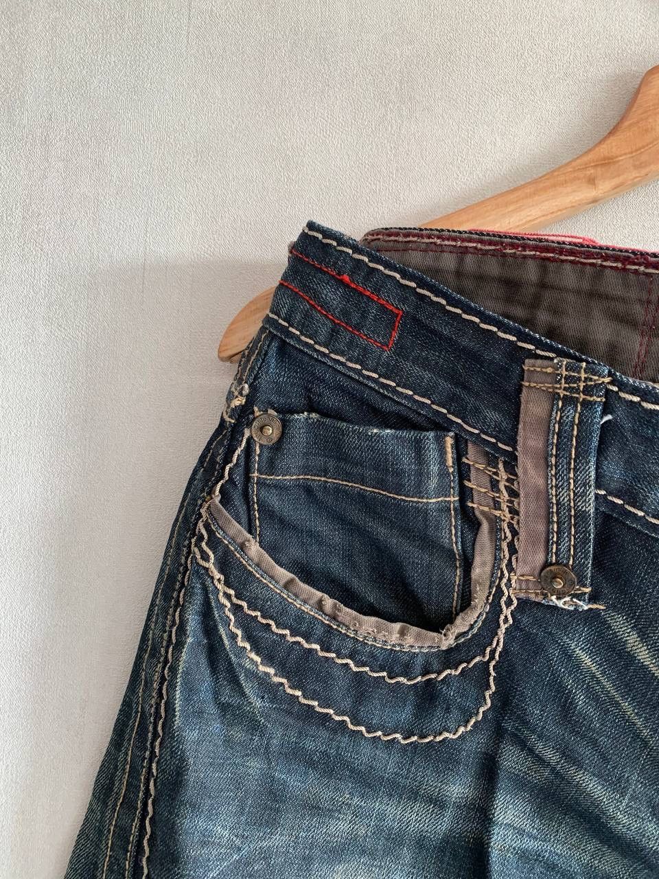 If Six Was Nine Vintage Avant Garde Tough Jeansmith 3D Jeans Archive Sz 32 Size US 32 / EU 48 - 6 Thumbnail
