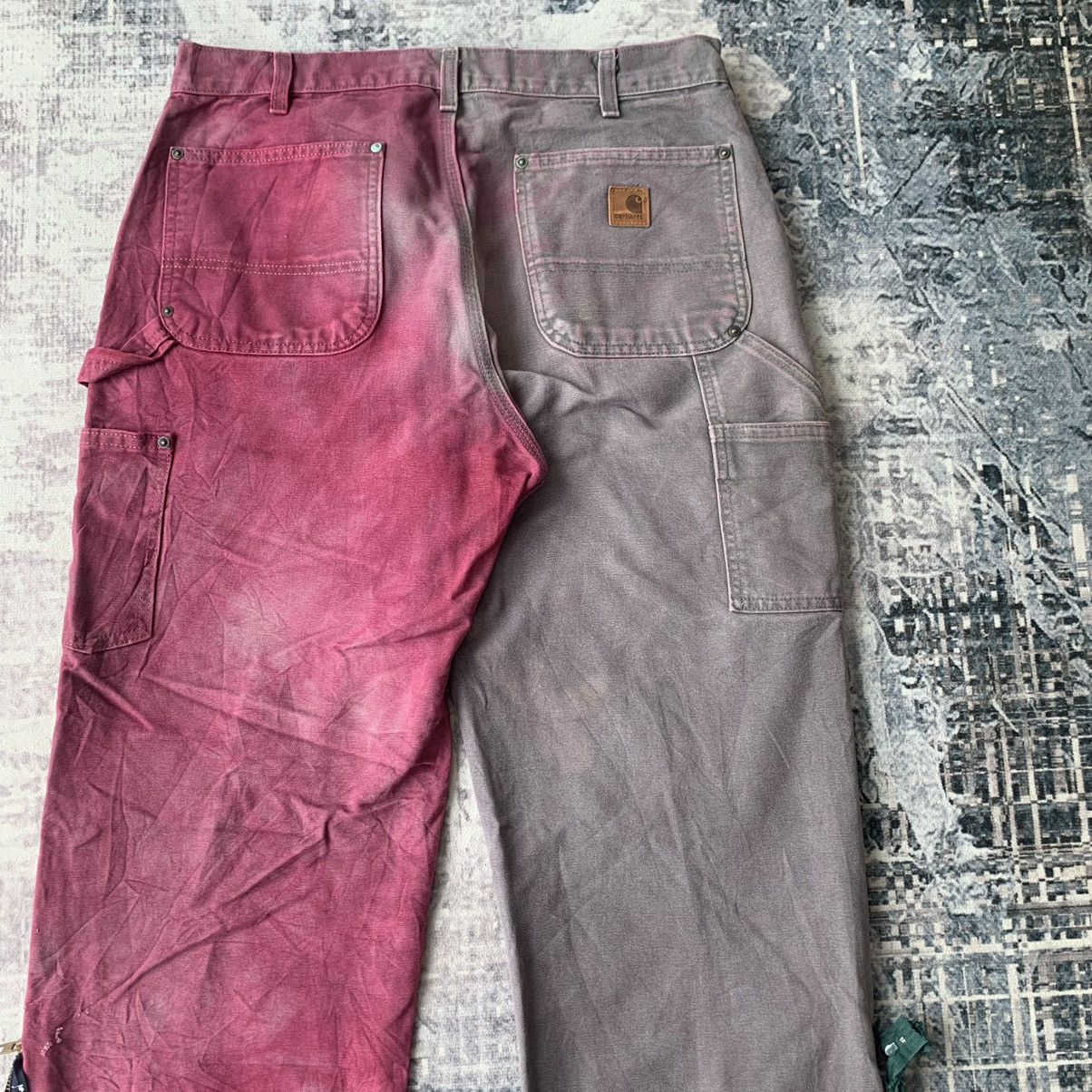 Carhartt Vintage Carhartt Double Knee Custom Flare Harley Quinn Vibe Size US 34 / EU 50 - 11 Thumbnail