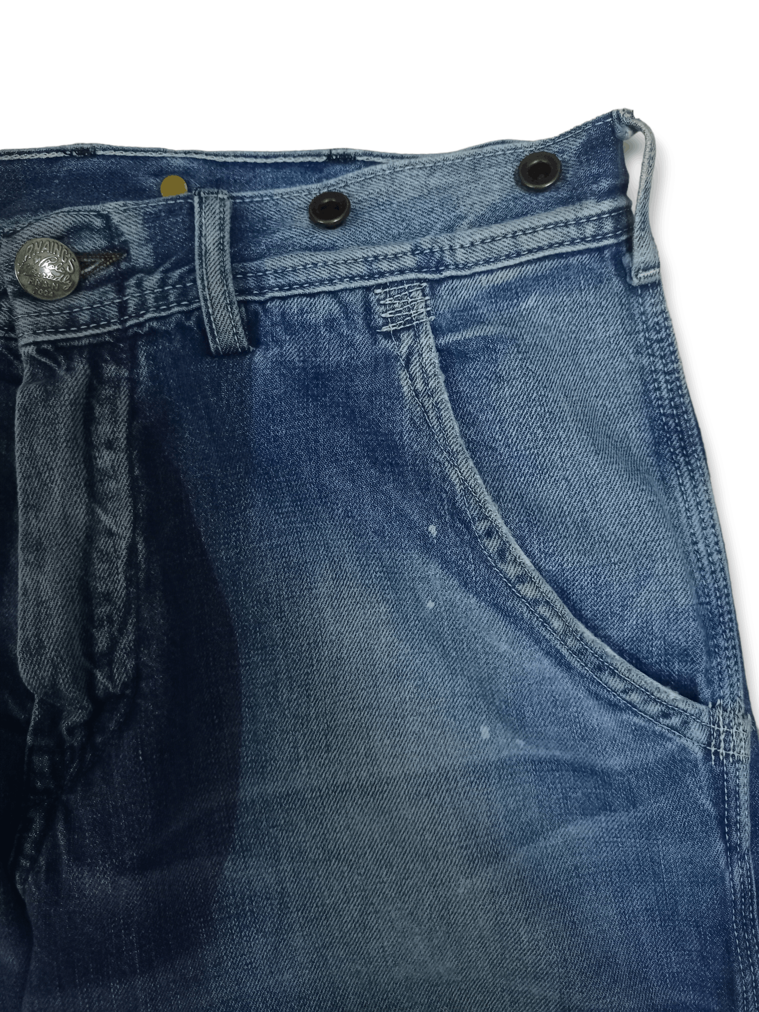 Japanese Brand Vintage Japanese Brand Painted Distressed Carpenter Jeans Size US 30 / EU 46 - 6 Thumbnail