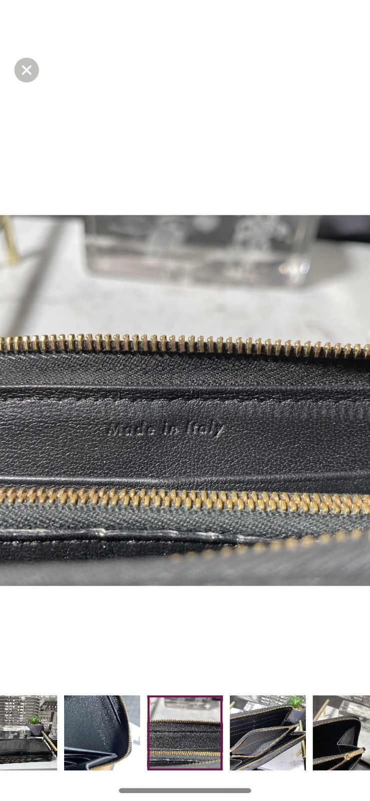 Celine Authentic CELINE Patent Leather Zippy Wallet Size ONE SIZE - 6 Thumbnail