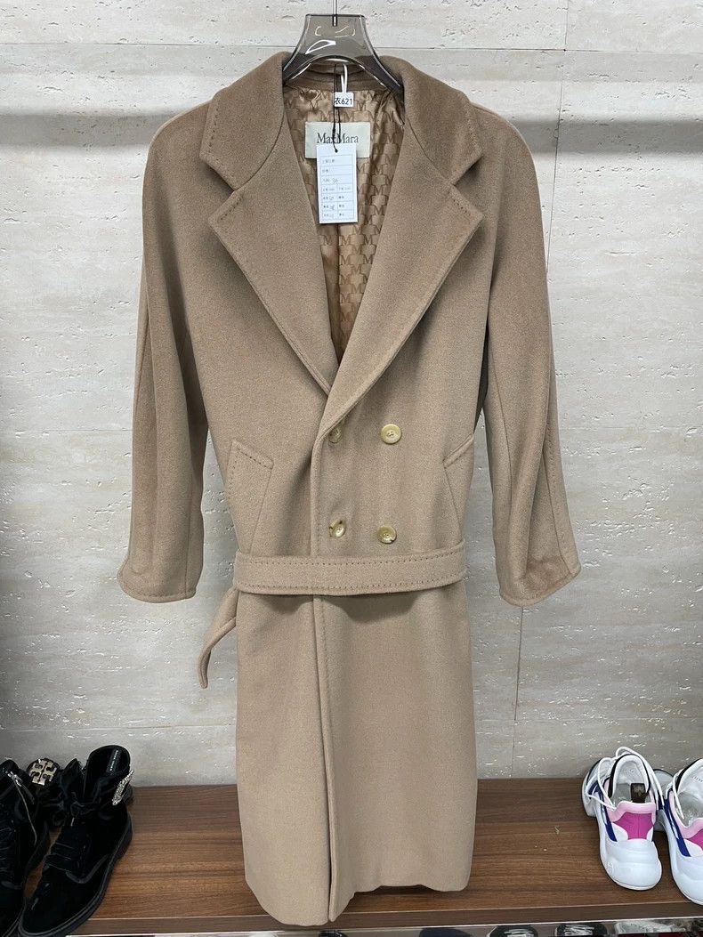 Max Mara MaxMara 101801 Camel Long Coat -dmc Size US XS / EU 42 / 0 - 1 Thumbnail