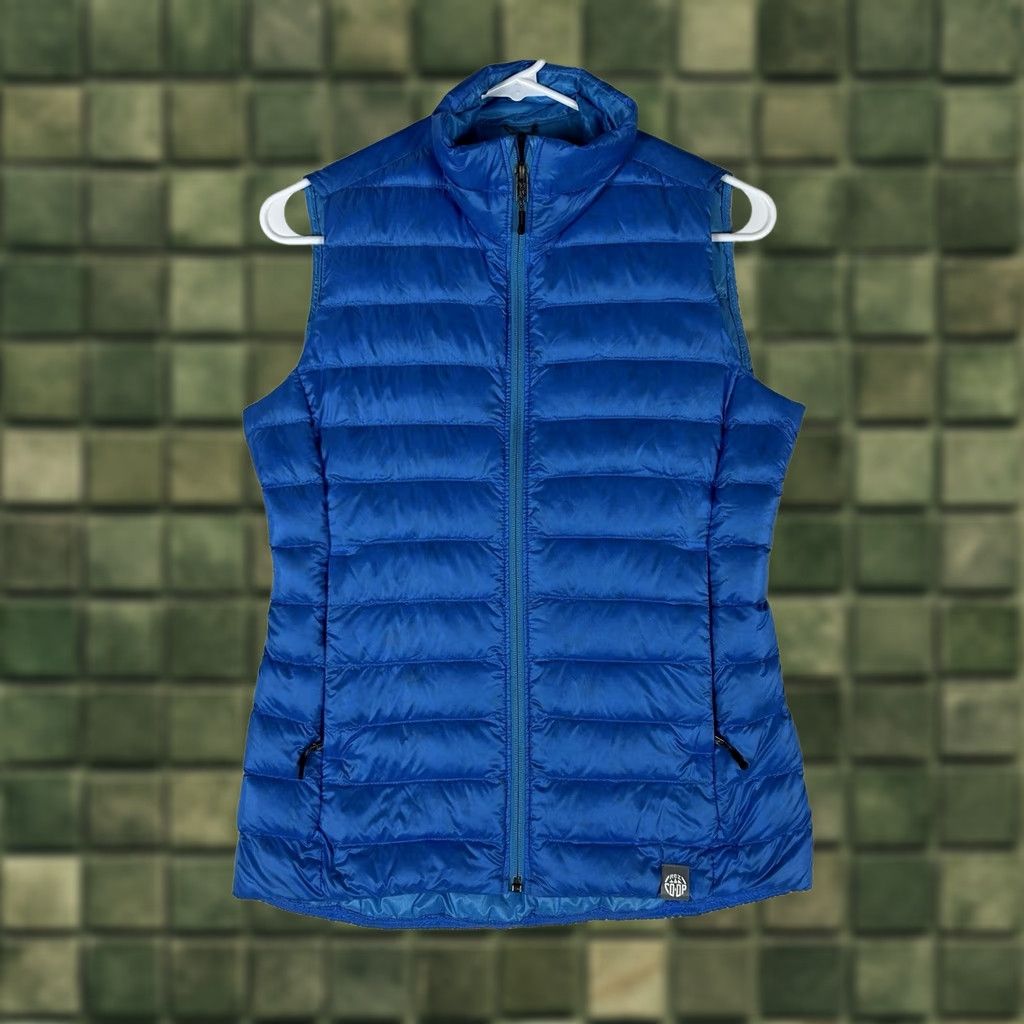 Vintage REI Co Op Down Puffer Vest Womens XS Blue Ultralight Insulated Full Zip Pockets Size XS / US 0-2 / IT 36-38 - 1 Thumbnail