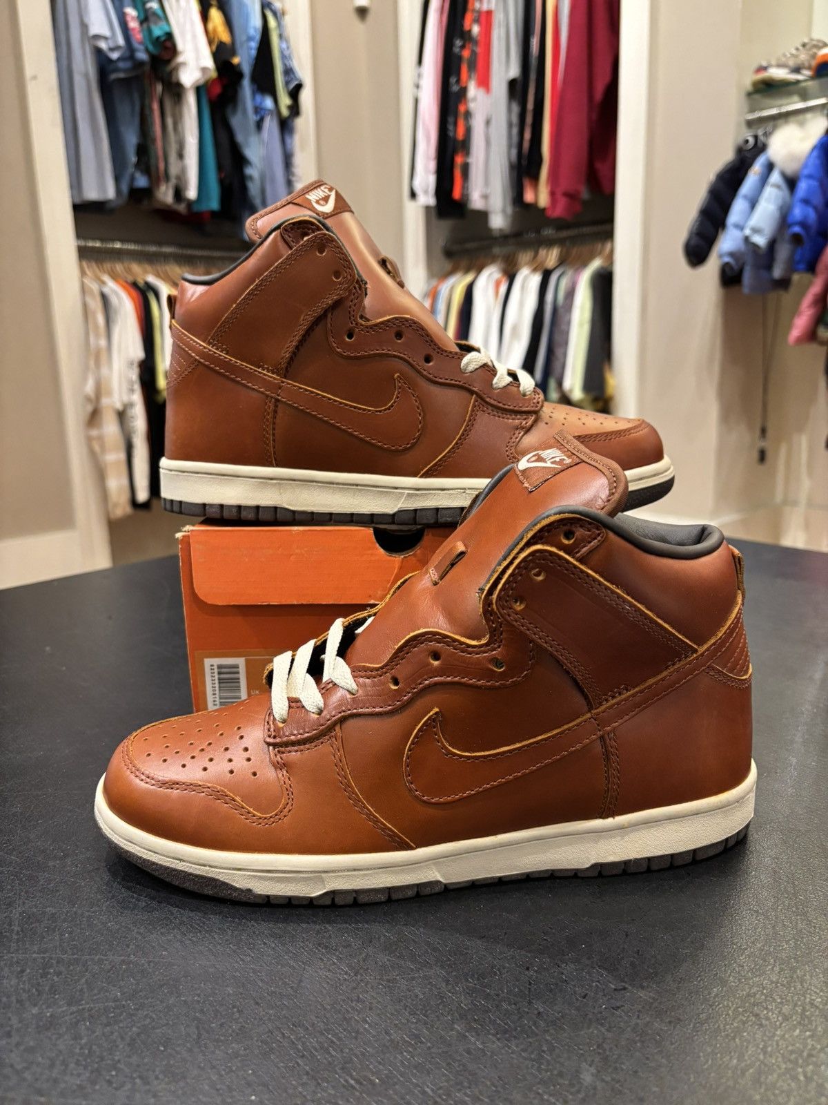 Nike Nike Dunk High Leather Size US 9 / EU 42 - 1 Thumbnail