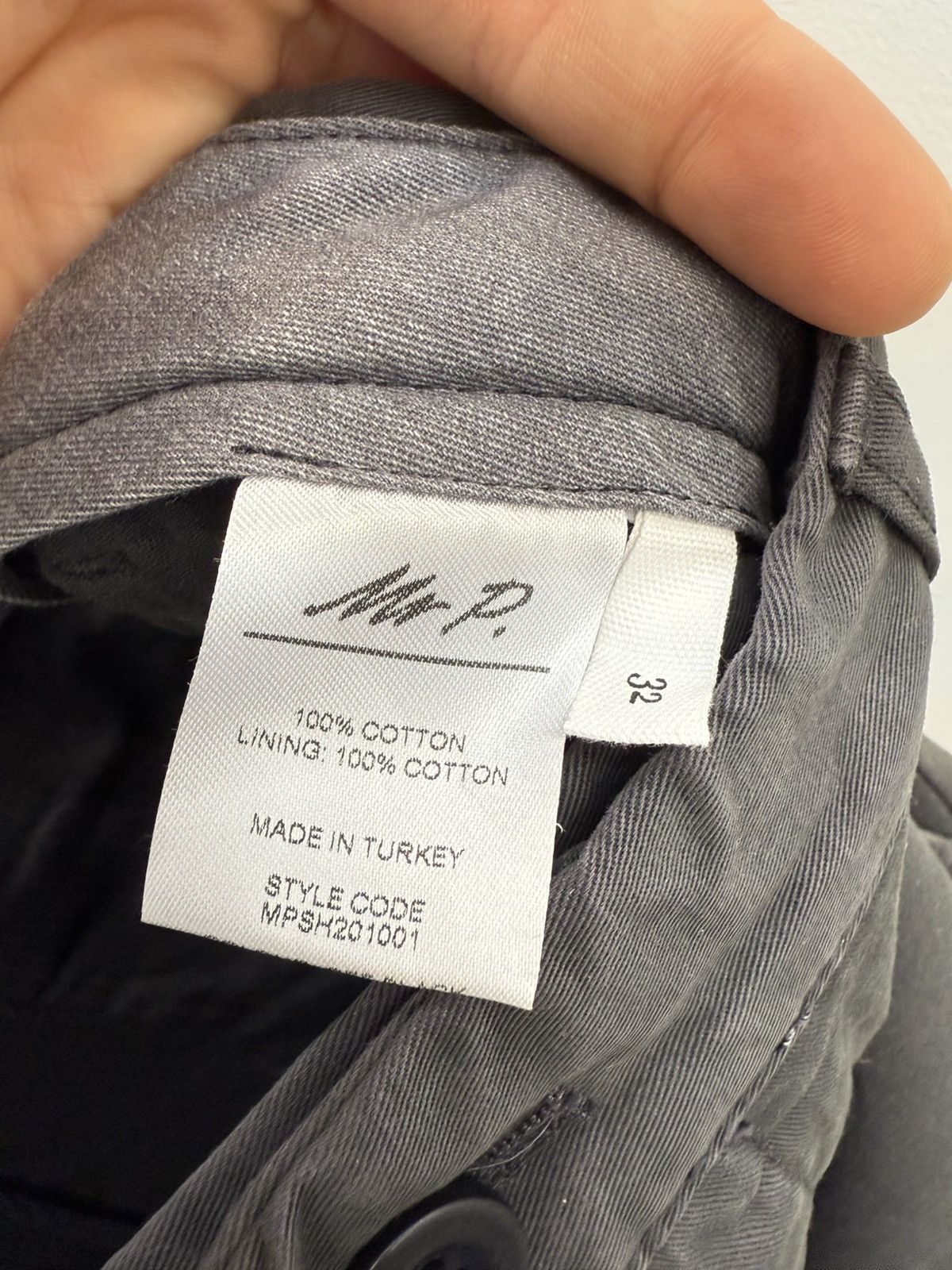 Mr P. Mr. P. Cotton Pockets Blend Shorts Size US 32 / EU 48 - 4 Thumbnail