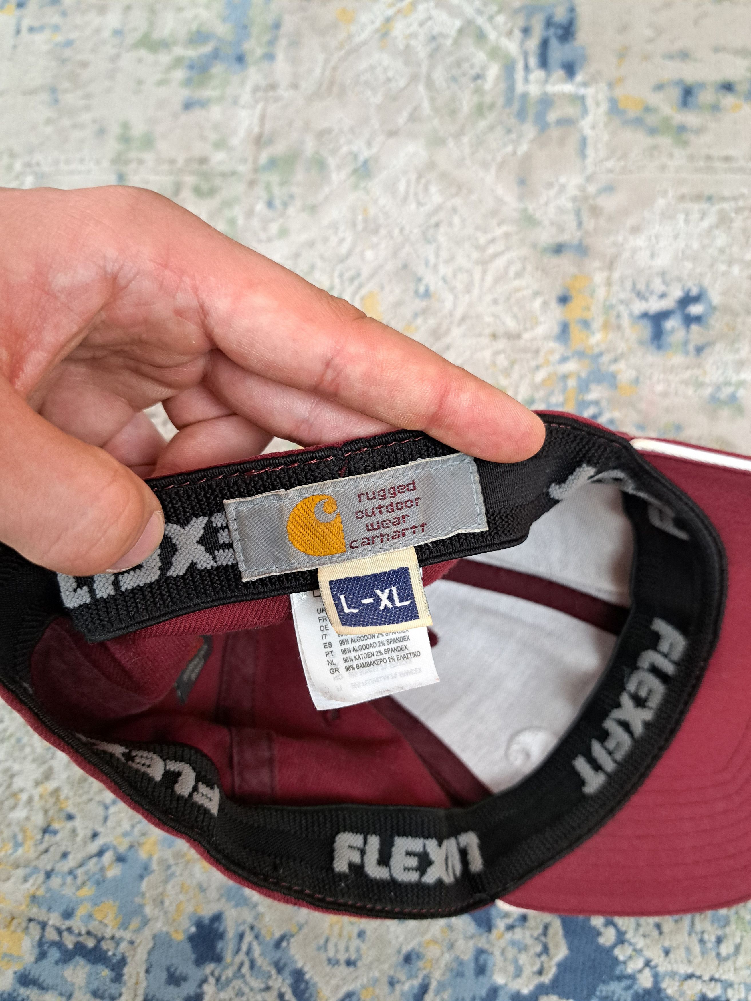 Carhartt Carhartt Rugged Match Cap Flexfit Embroidered Logo Size 40 - 5 Thumbnail
