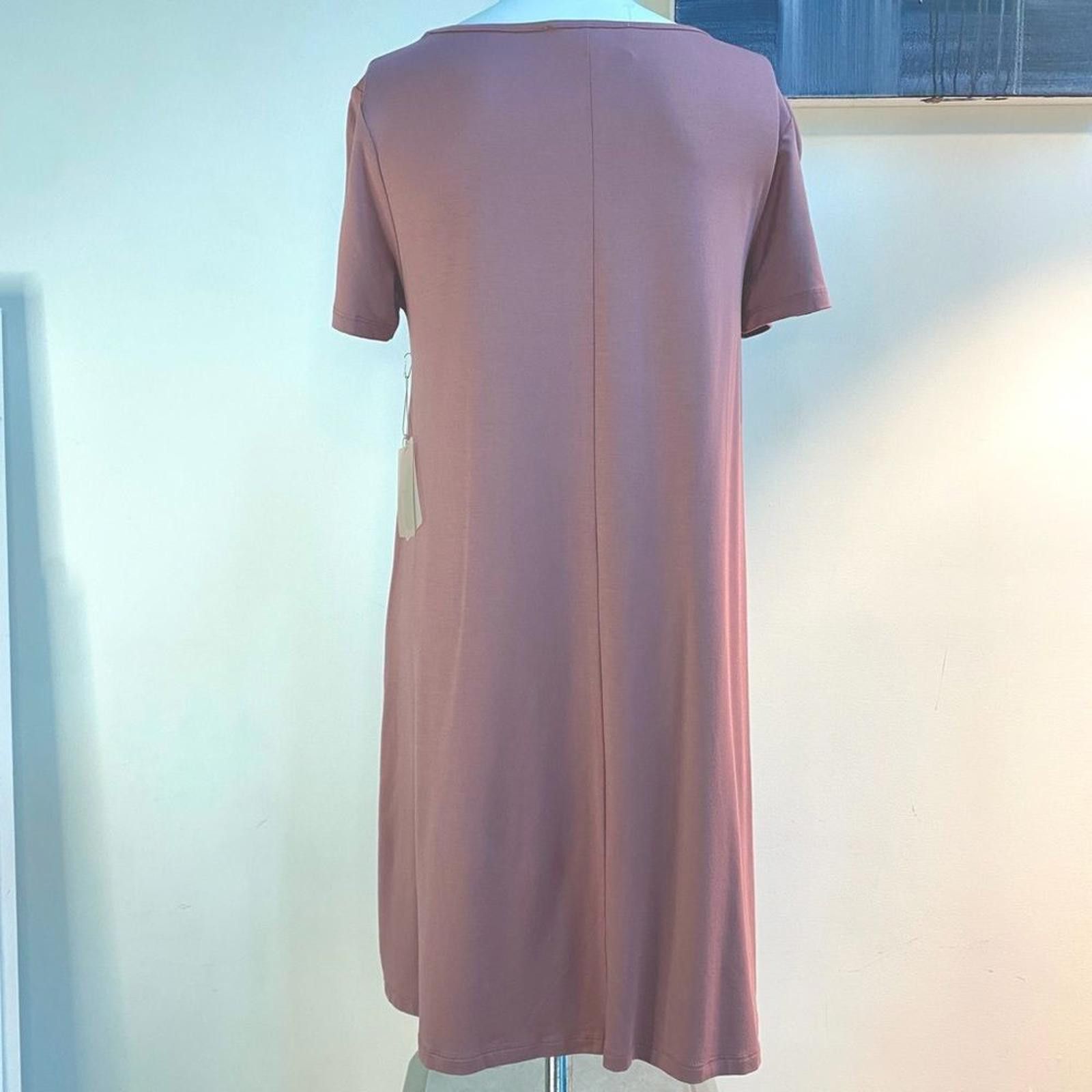 Forever 21 FOREVER 21 T-Shirt Dress Dusty Rose Size S NWT Modal Cozy Size S / US 4 / IT 40 - 3 Thumbnail