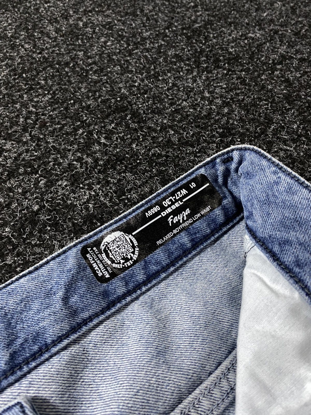 Diesel × If Six Was Nine × Vintage Vintage 90s Y2K Distressed Diesel Industry Jeans baggy pants Size 27" / US 4 / IT 40 - 7 Thumbnail