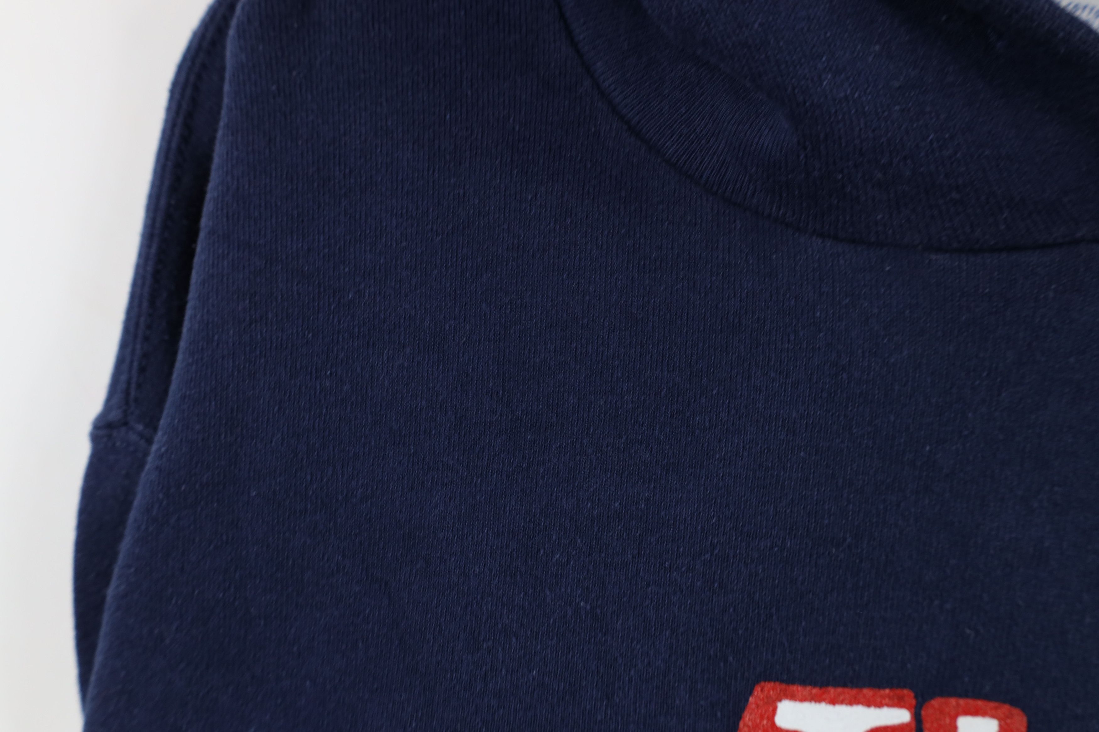 Russell Athletic Vintage 90s Russell Athletic Distillery Baseball Hoodie Blue Size US M / EU 48-50 / 2 - 9 Thumbnail