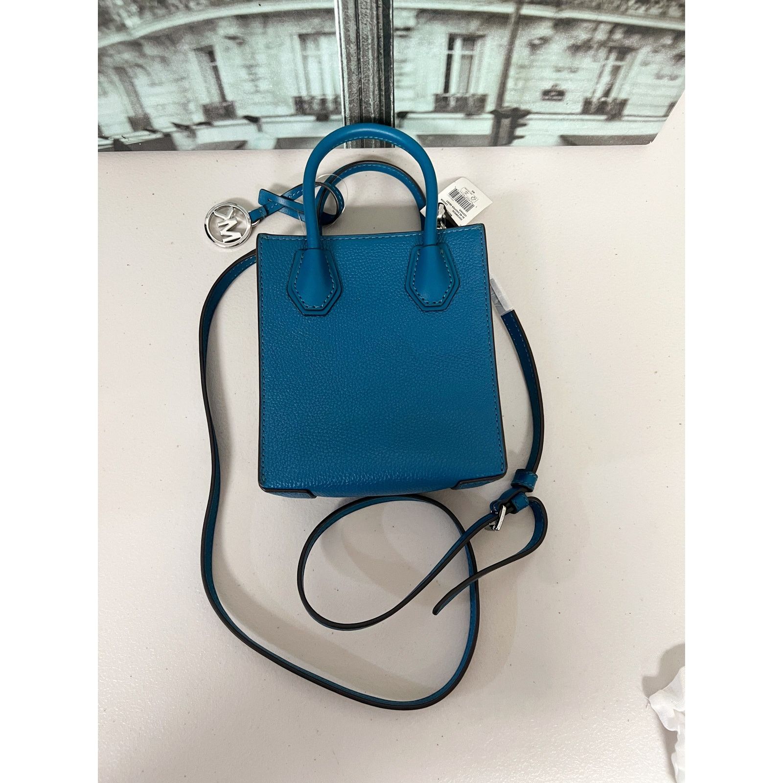 Michael Kors Michael Kors 35H1SM9C0L Mercer Extra-Small Pebbled Leather Size ONE SIZE - 3 Thumbnail