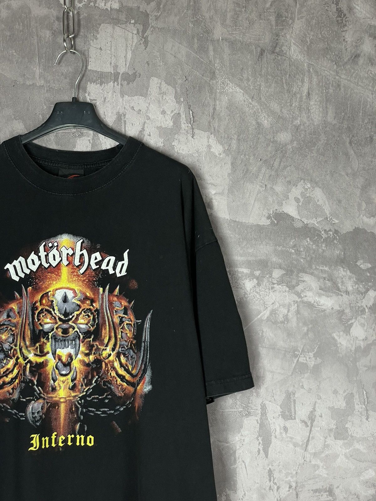 Band Tees × Vintage Vintage Motörhead Rock Band Tee AOP Perfect Washed 90s 00s Size US L / EU 52-54 / 3 - 3 Thumbnail