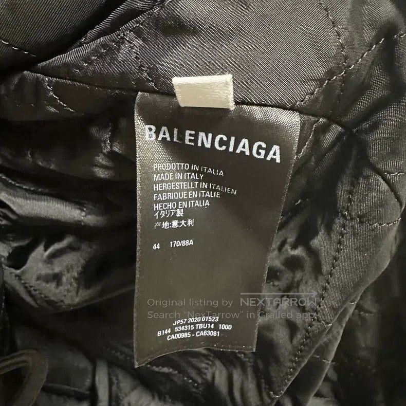 Balenciaga Balenciaga Logo Printed Jacket Size US S / EU 44-46 / 1 - 4 Thumbnail