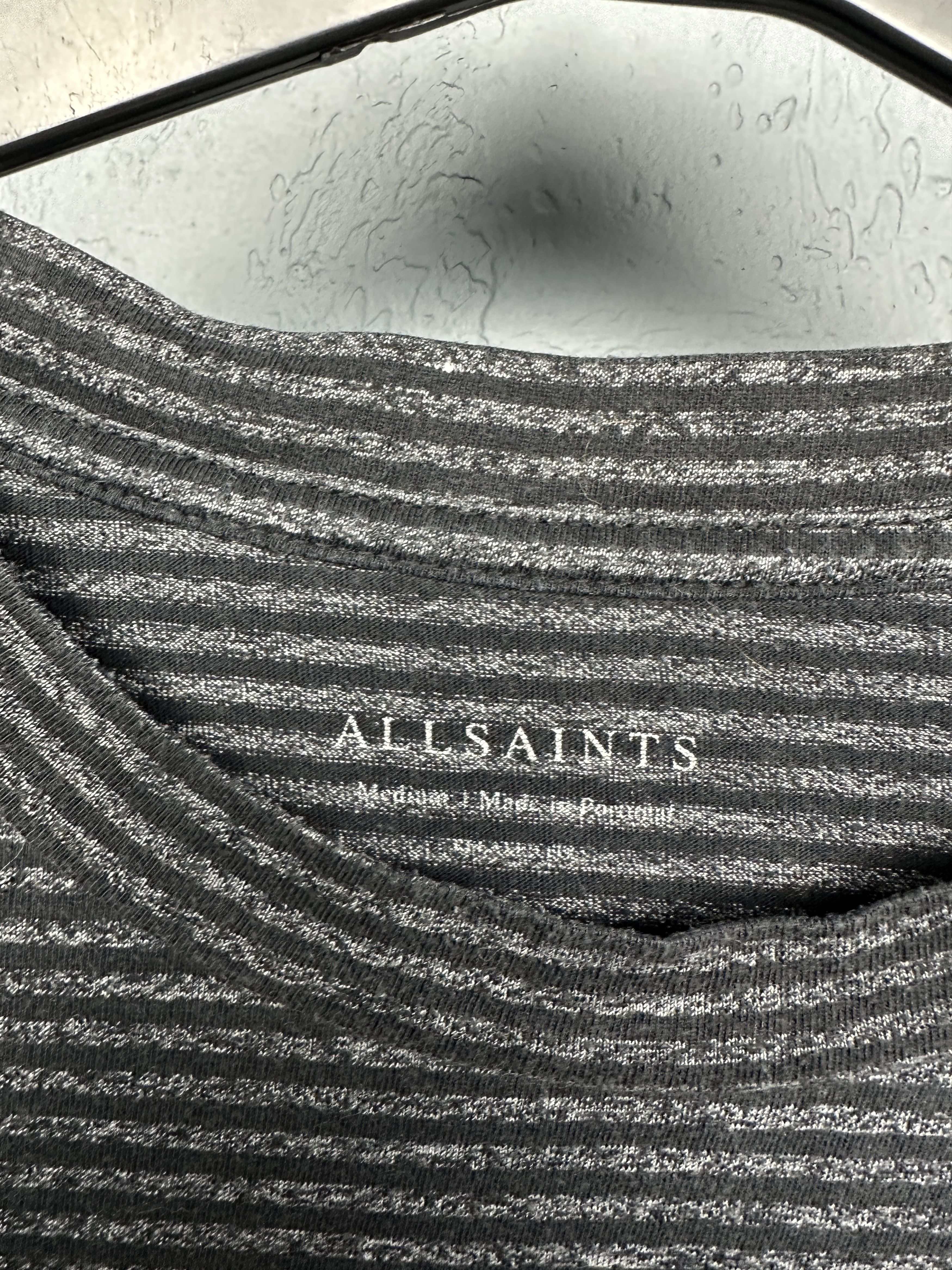 Allsaints AllSaints Candelabrum Mens SS Crew Neck T-Shirt Size US M / EU 48-50 / 2 - 4 Thumbnail