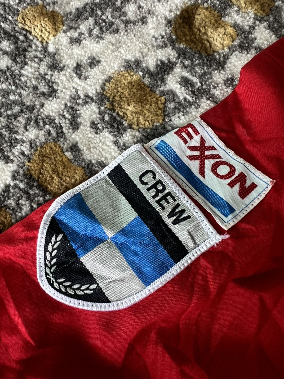 Japanese Brand × Vintage Vintage Esso Exxon Crew Staff workers shirts Size US L / EU 52-54 / 3 - 8 Thumbnail