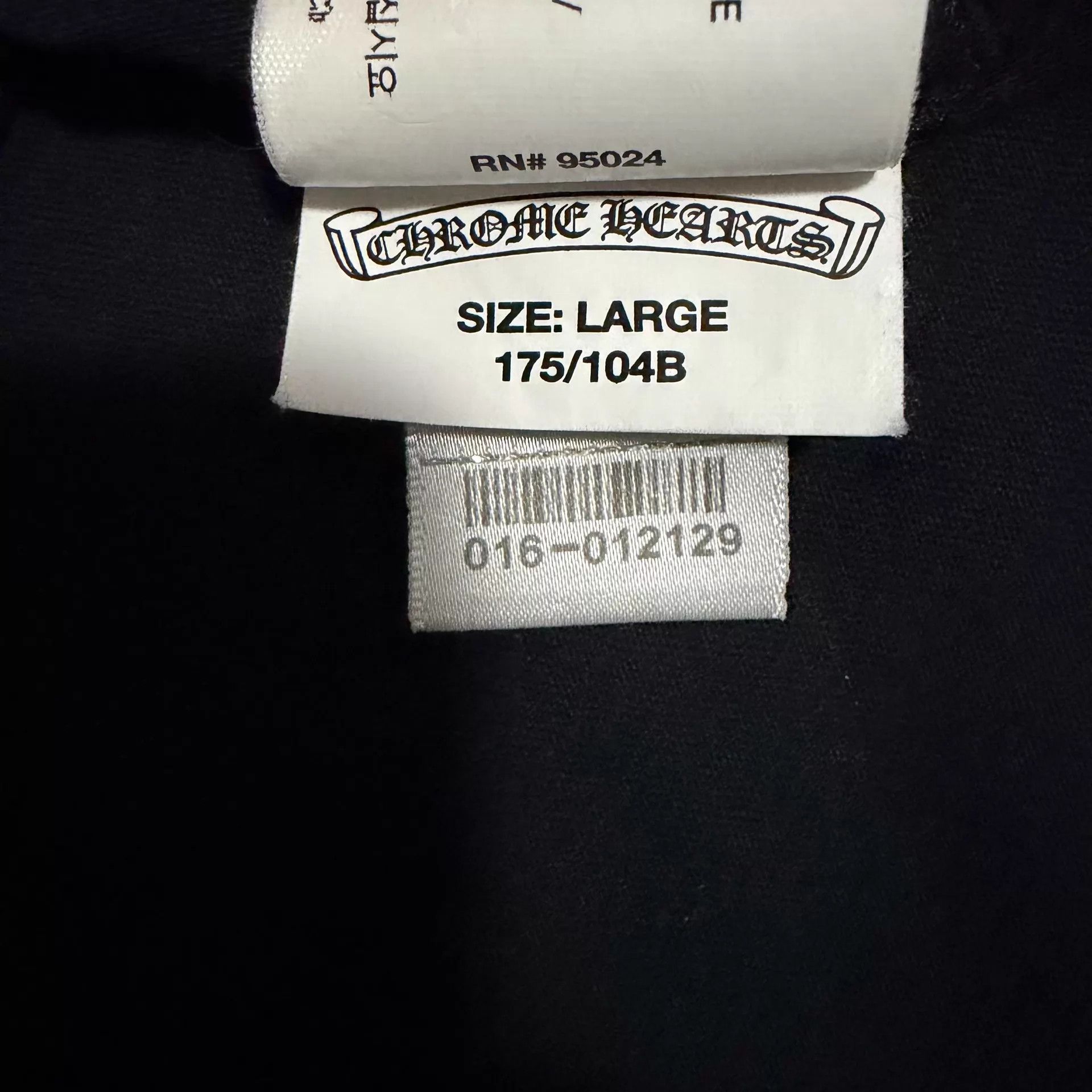 Chrome Hearts Chrome Hearts Neck Scroll Sanskrit Letter SS Tee L Size US L / EU 52-54 / 3 - 5 Thumbnail