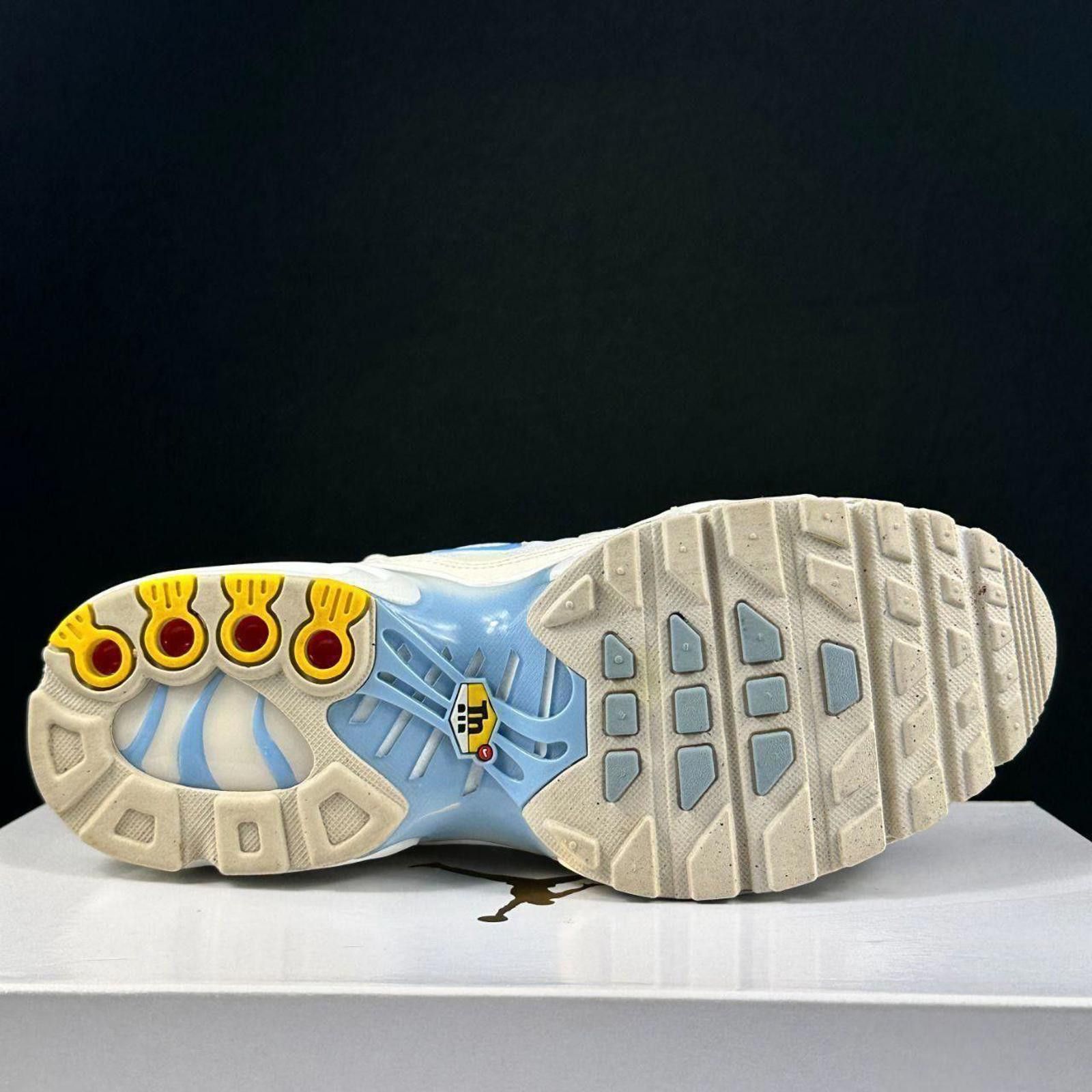 Nike Nike Air Max Plus TN “White/Blue/Yellow” — US 8.5 Size US 8 / IT 38 - 3 Thumbnail