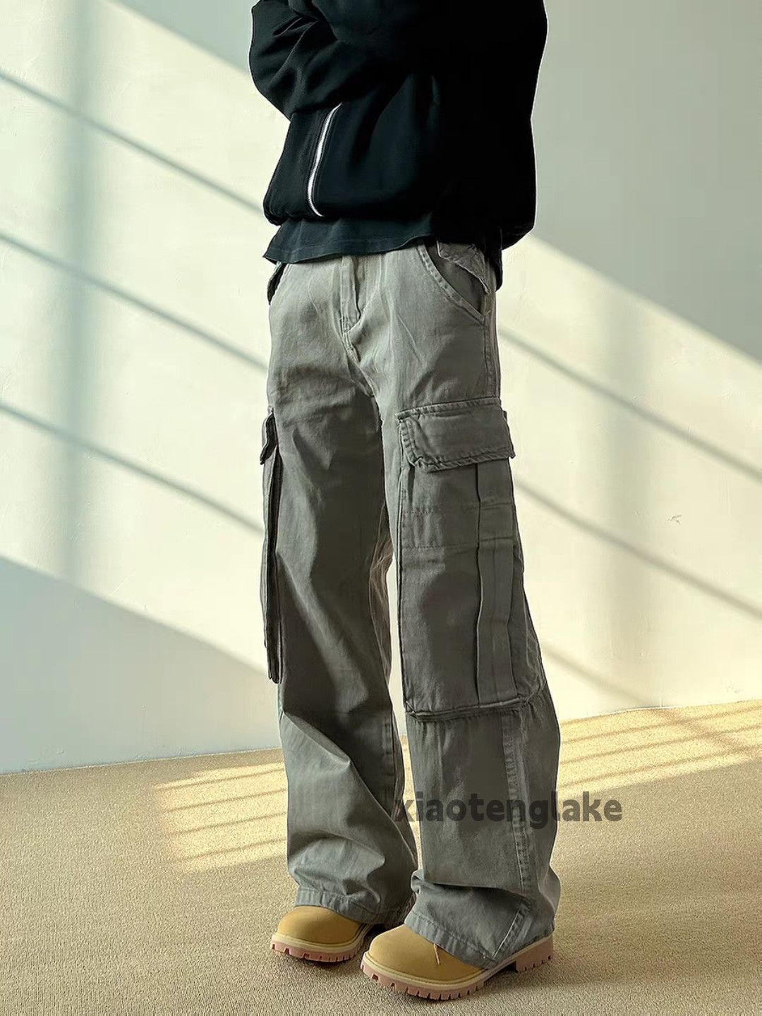 Designer × Japanese Brand × Vintage utility washed faded cleanfit military outdoor cargo pants Size US 32 / EU 48 - 3 Thumbnail