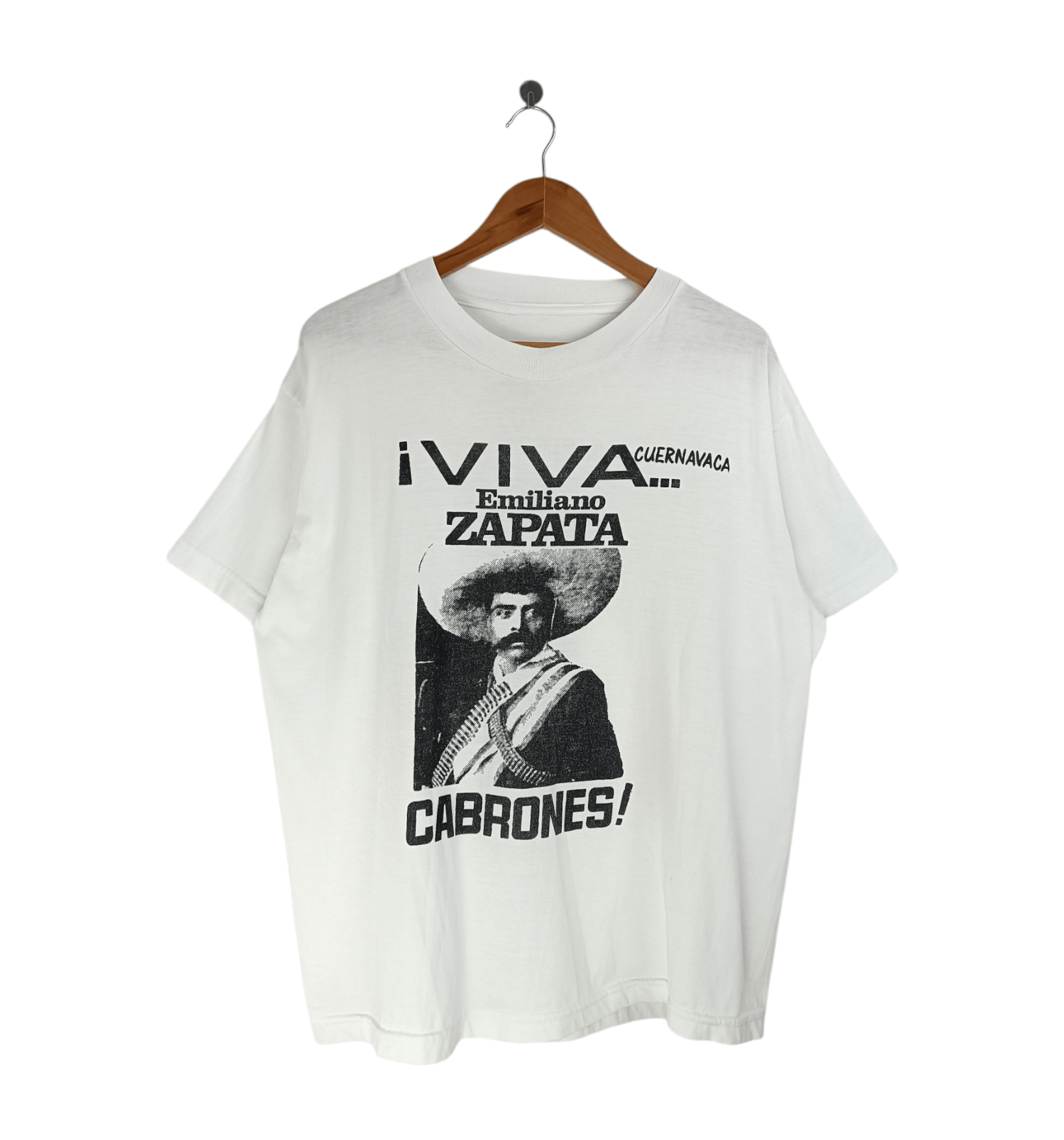 Rage Against The Machine VINTAGE 90's VIVA EMILIANO ZAPATA CABRONES! rage punk hxc Size US L / EU 52-54 / 3 - 1 Thumbnail