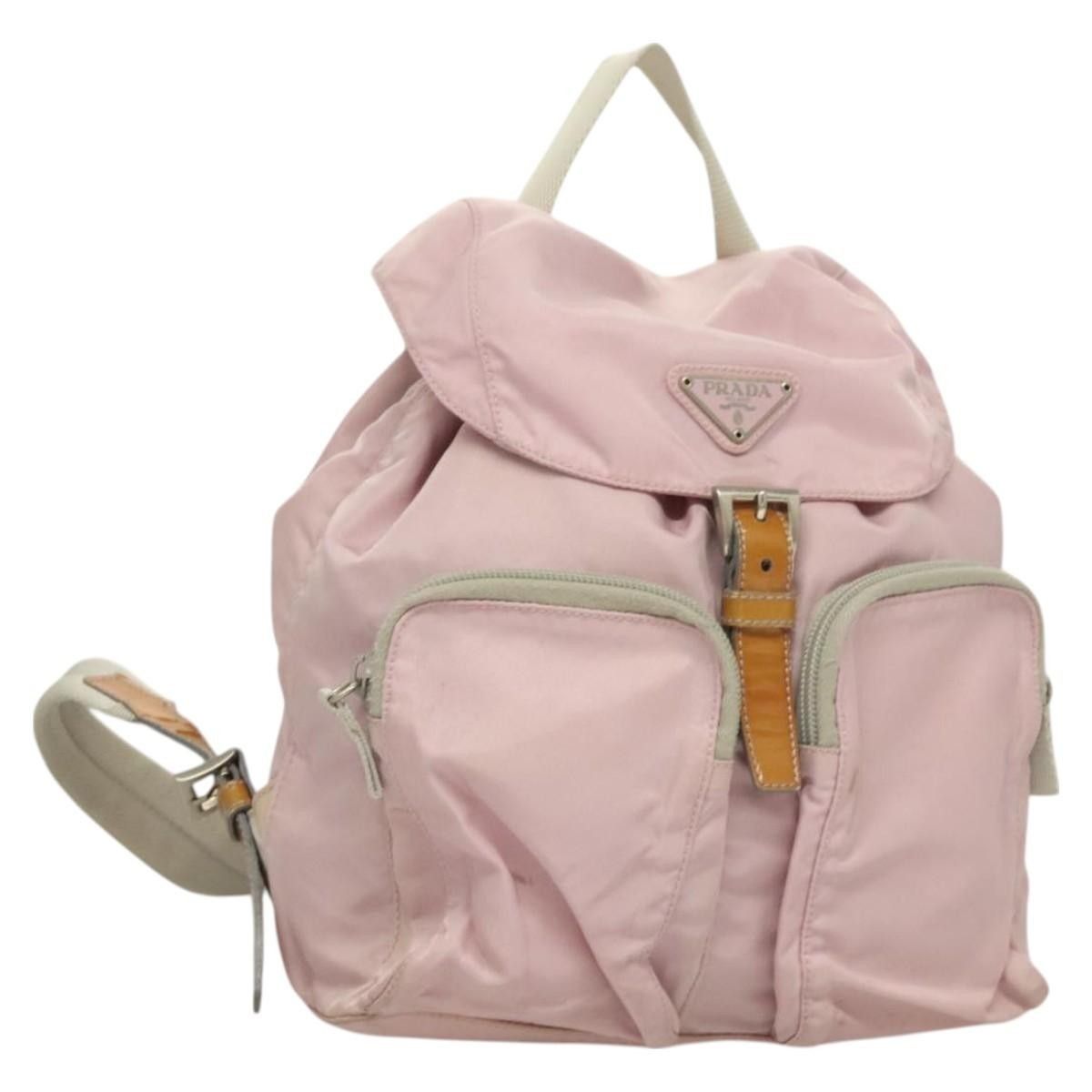 Prada Double Front Pocket Backpack Tessuto