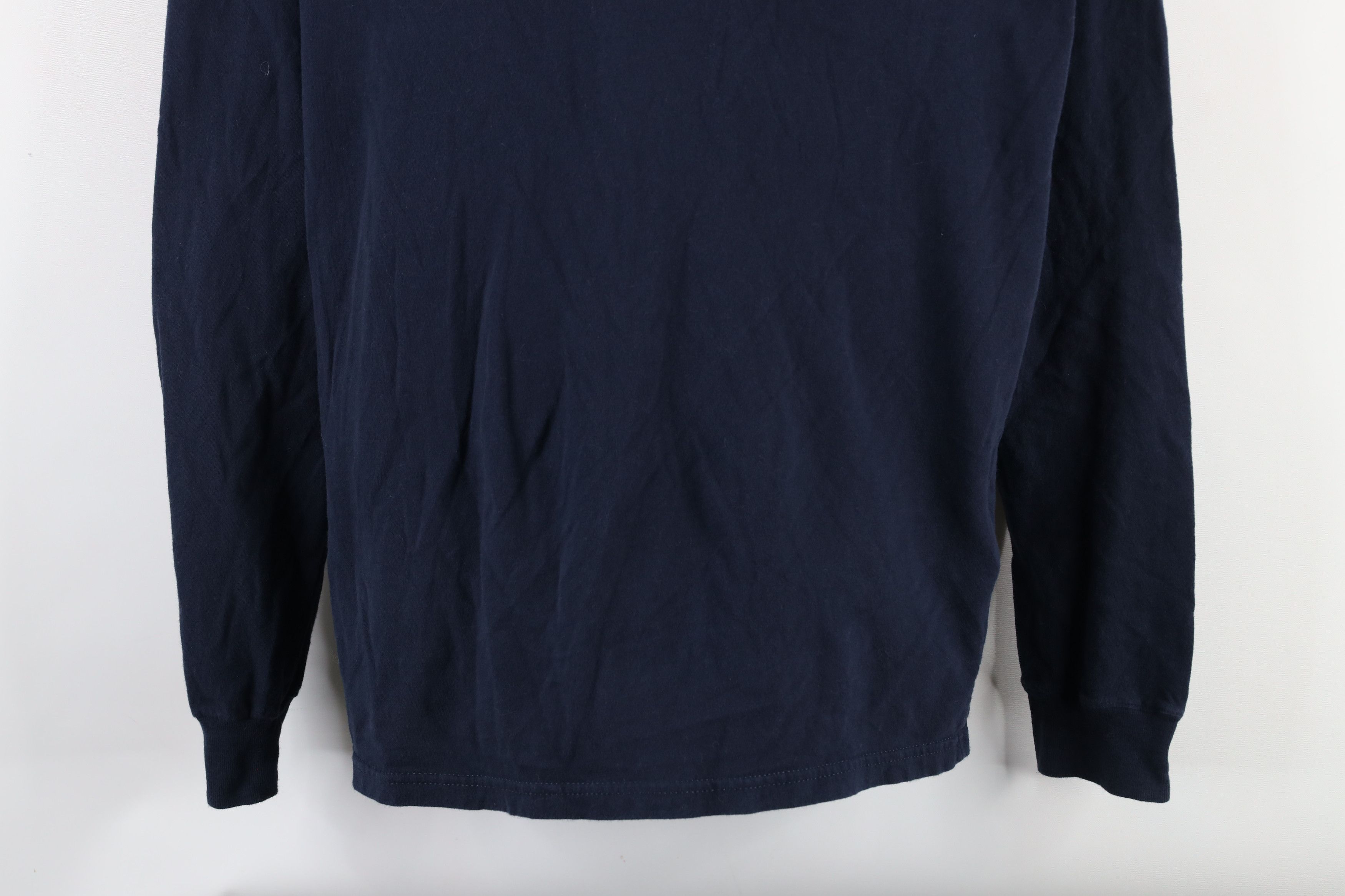 The North Face × Vintage The North Face Spell Out Big Logo Long Sleeve T-Shirt Blue Size US S / EU 44-46 / 1 - 3 Thumbnail