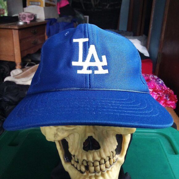 MLB Vintage Los Angeles Dodgers Rope Snap Trucker Hat Size ONE SIZE - 1 Thumbnail
